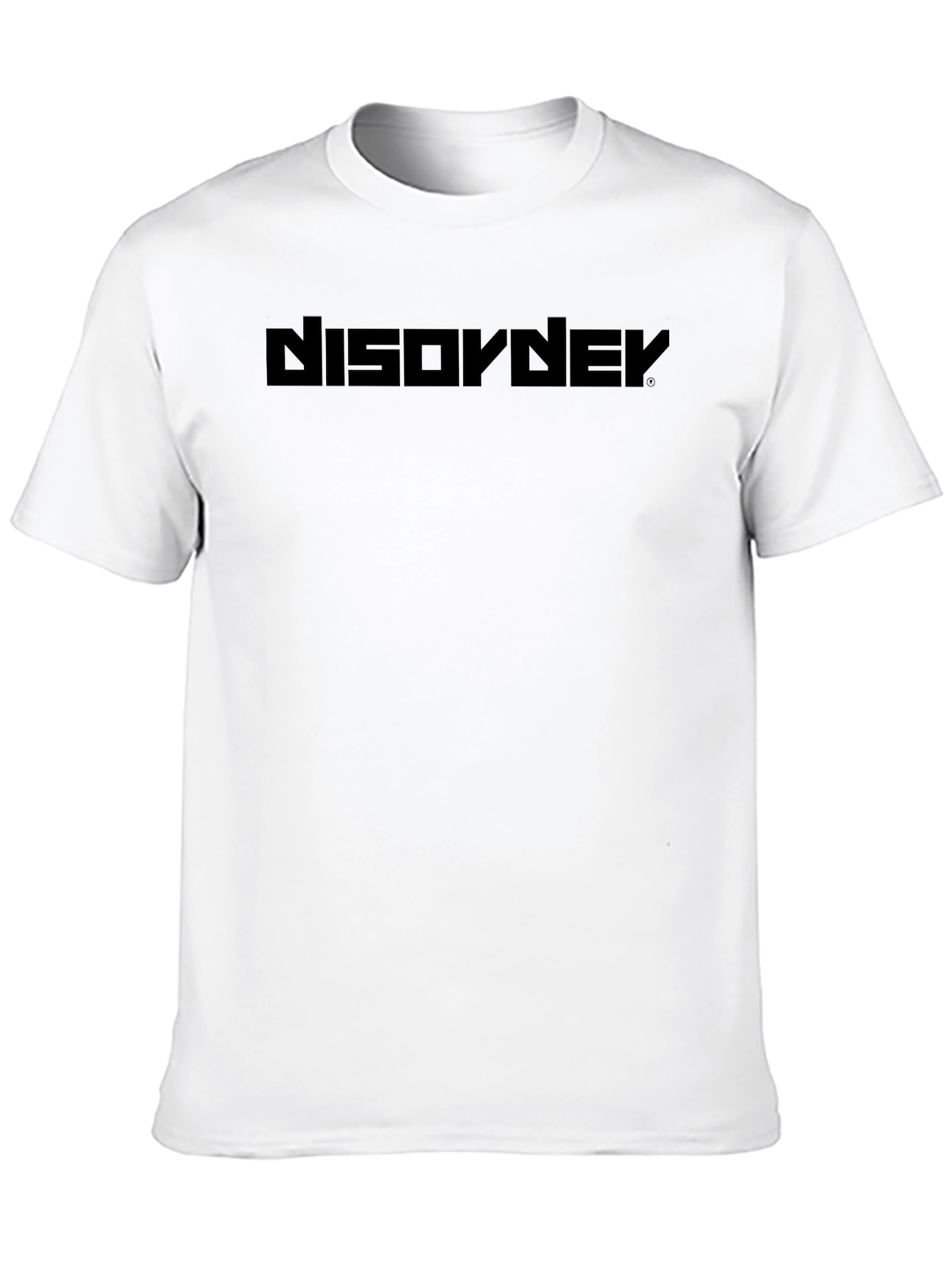 Disorder Graphic Black T-Shirt