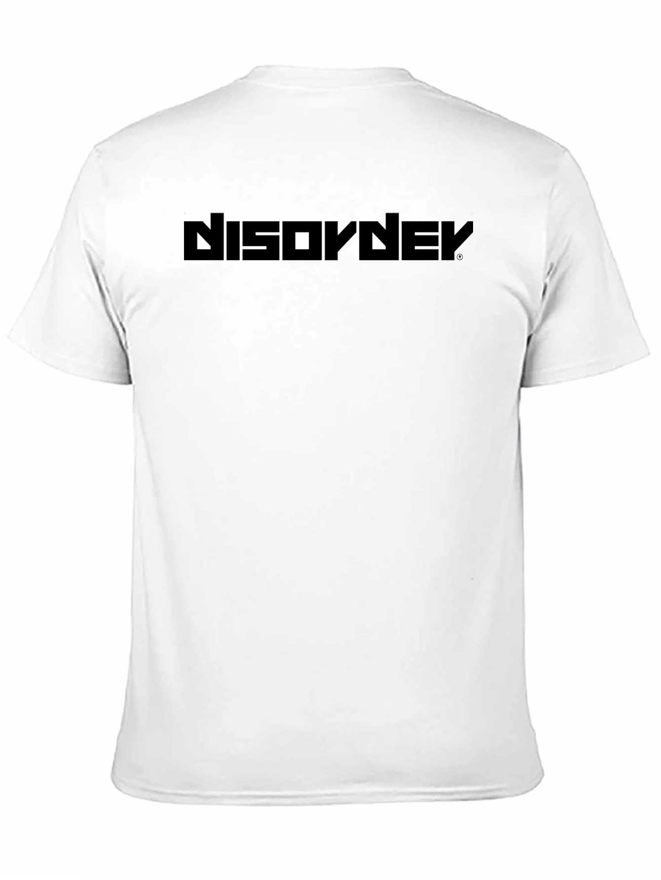 Disorder Graphic Black T-Shirt