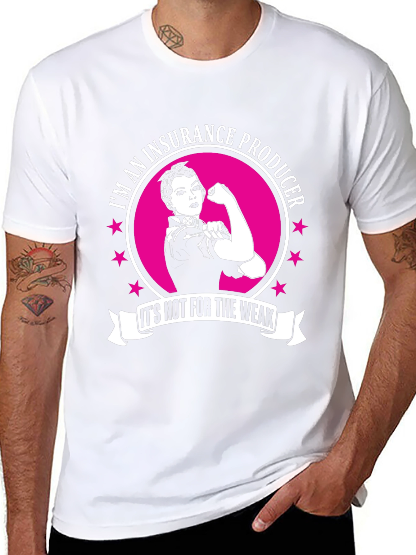 Insurance Producer Strong Woman T-Shirt