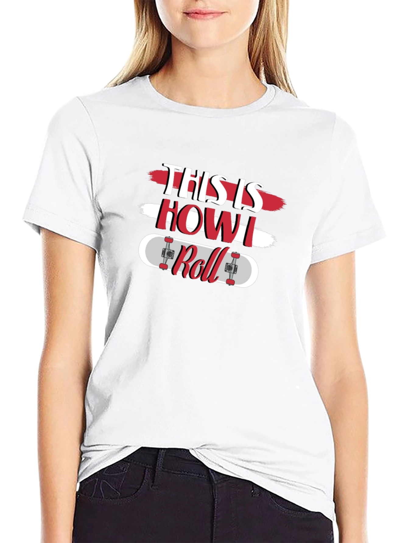 This is How I Roll Skateboard T-Shirt