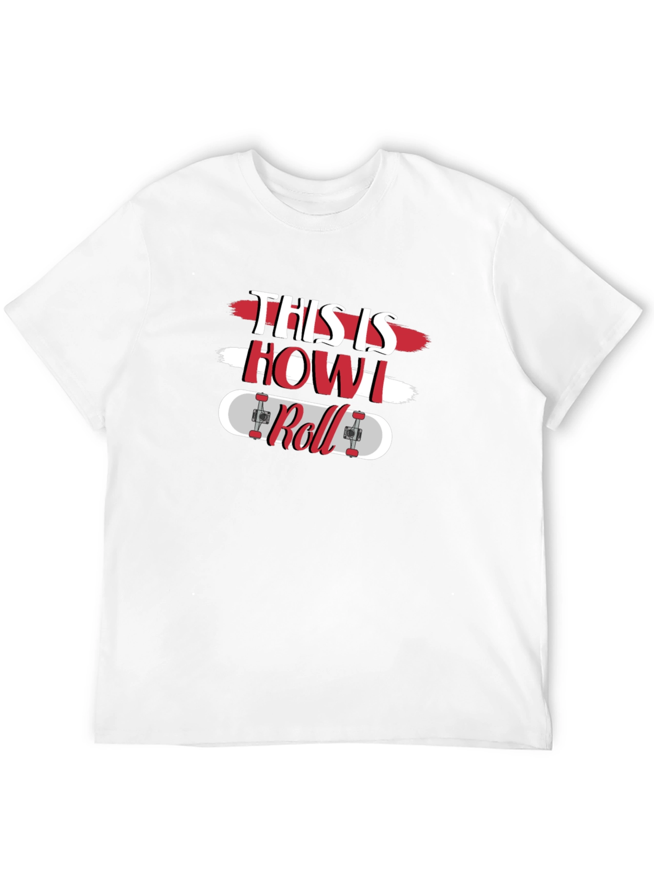 This is How I Roll Skateboard T-Shirt