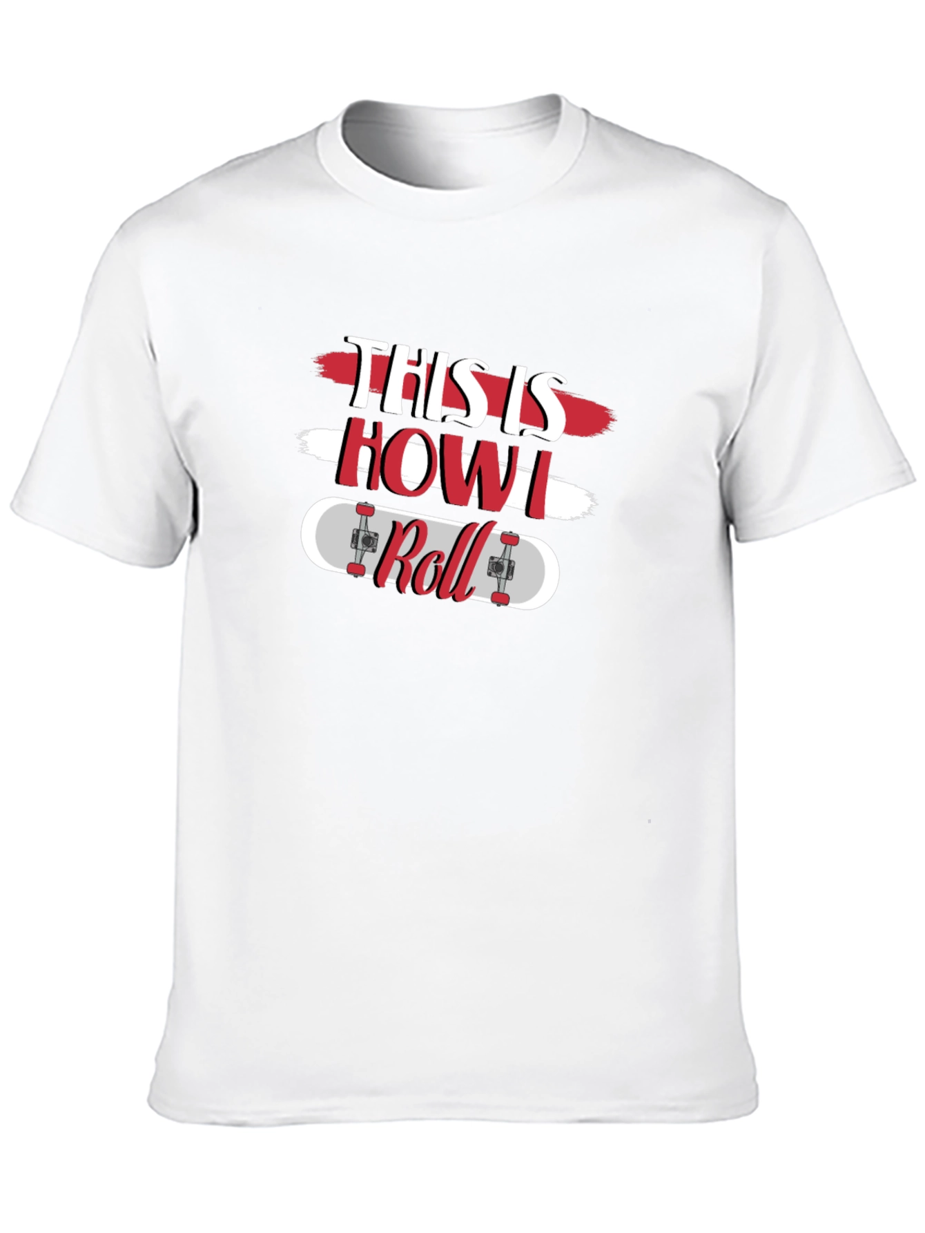 This is How I Roll Skateboard T-Shirt