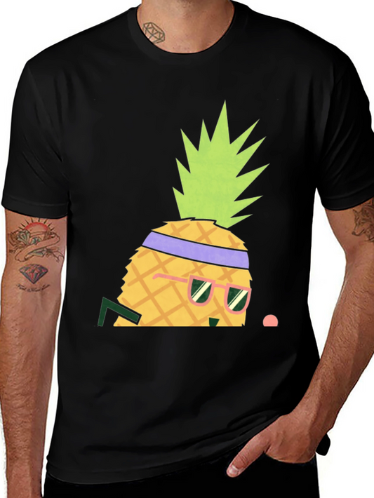 Pineapple Vibes Tee - Cool Graphic Print T-Shirt