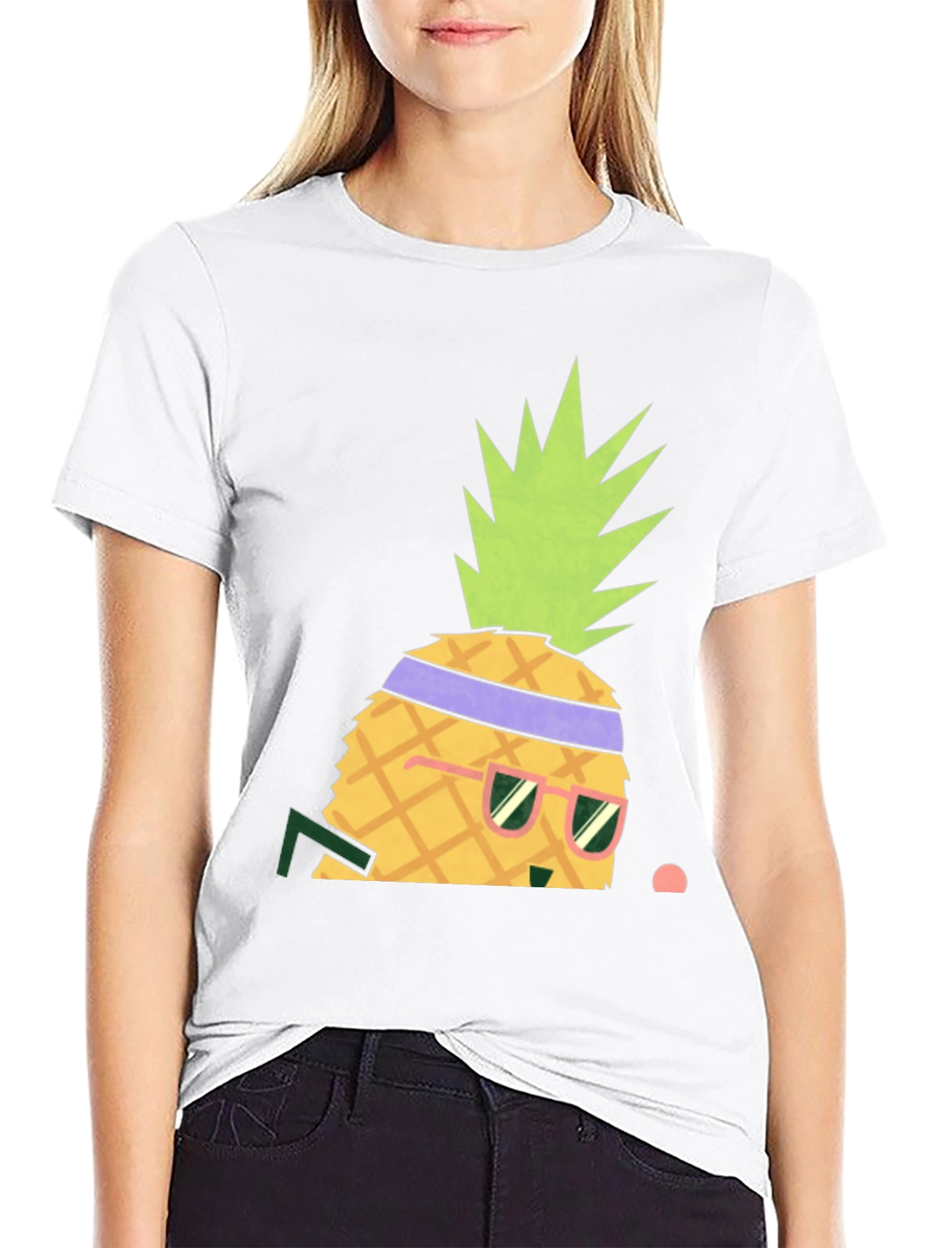 Pineapple Vibes Tee - Cool Graphic Print T-Shirt