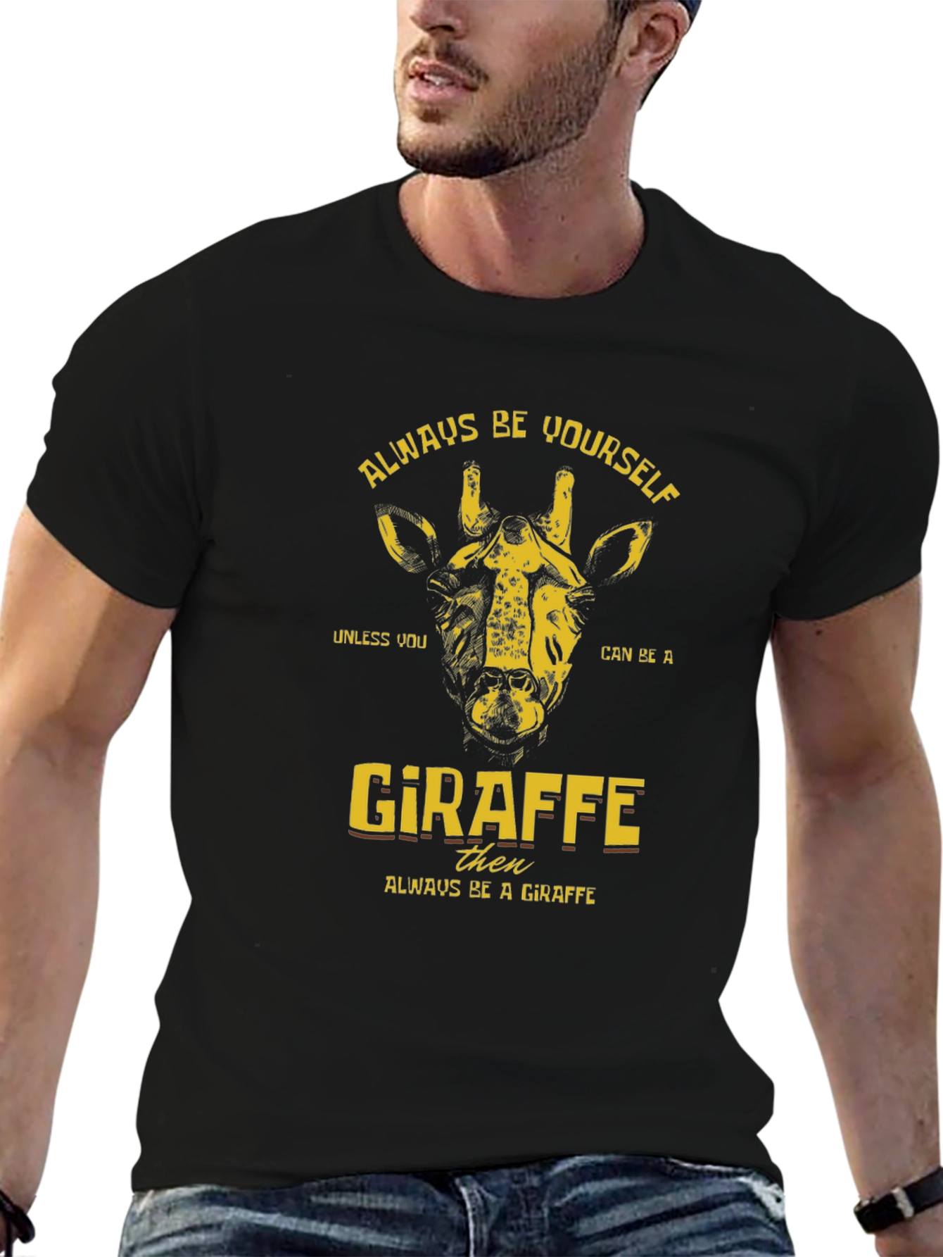Always Be Yourself Giraffe T-Shirt