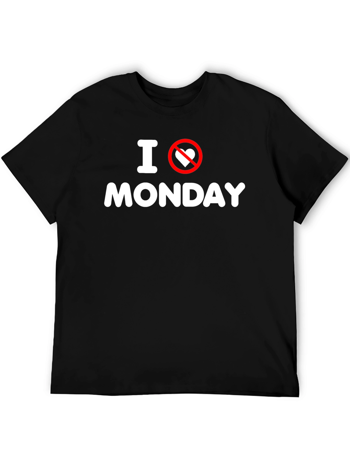 I Hate Monday Graphic T-Shirt