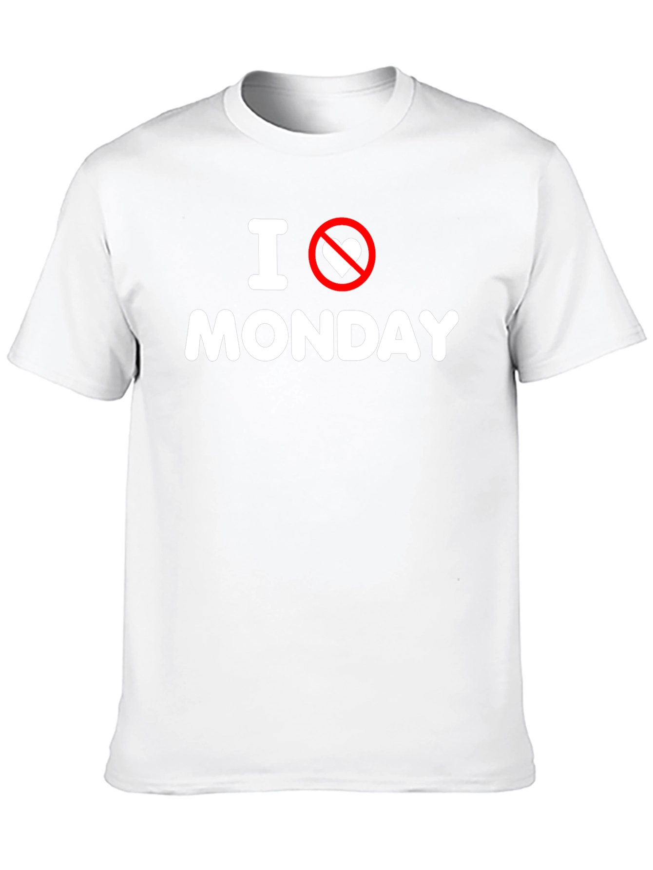 I Hate Monday Graphic T-Shirt
