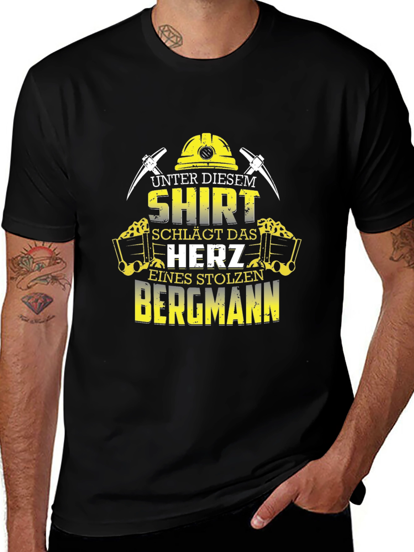 Miner Pride T-Shirt - German Coal Miner Design