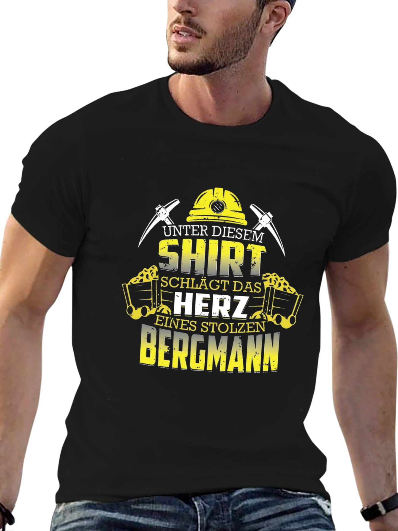 Miner Pride T-Shirt - German Coal Miner Design