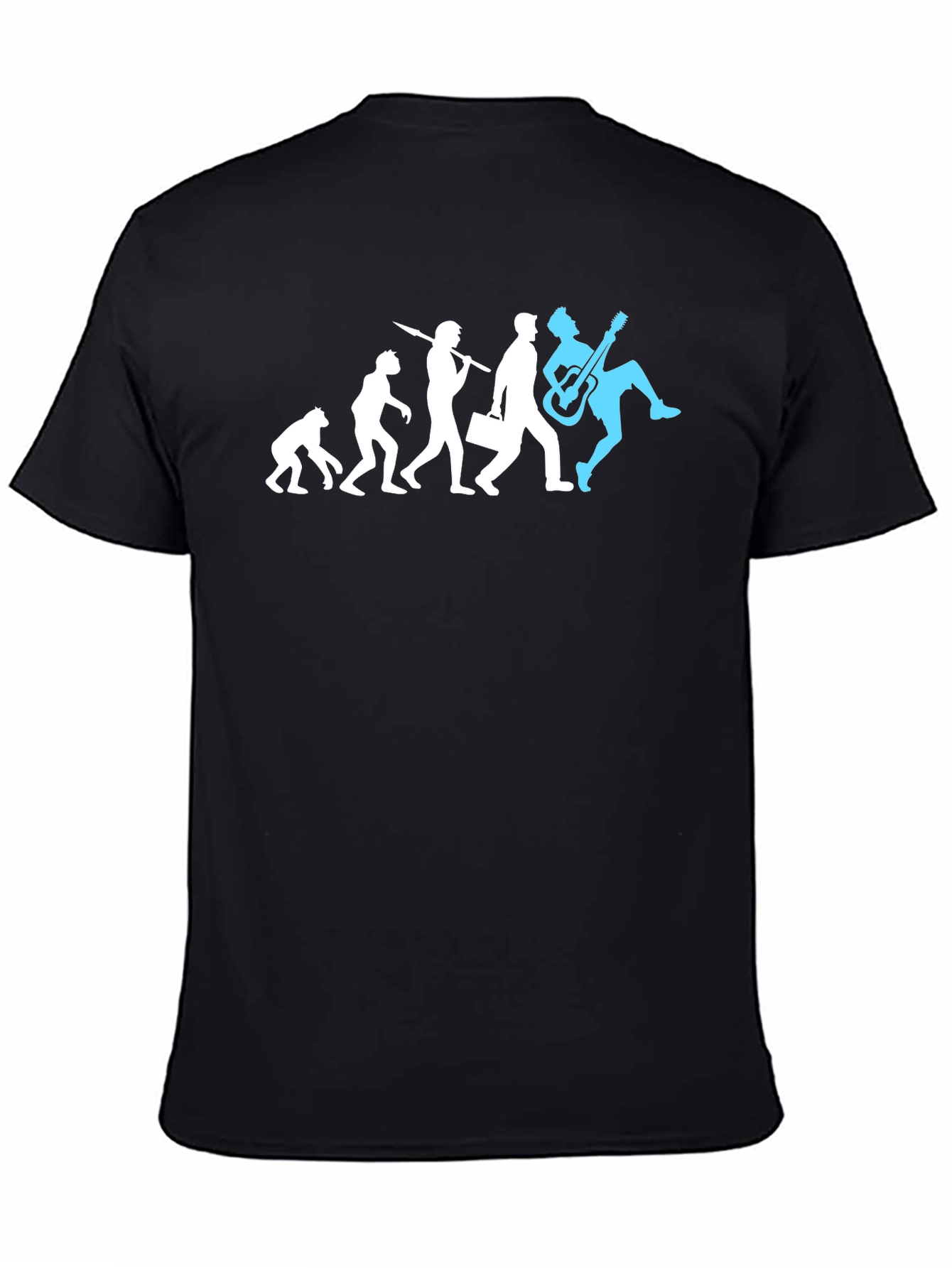 Evolution of Rock T-Shirt - Funny Musician Tee