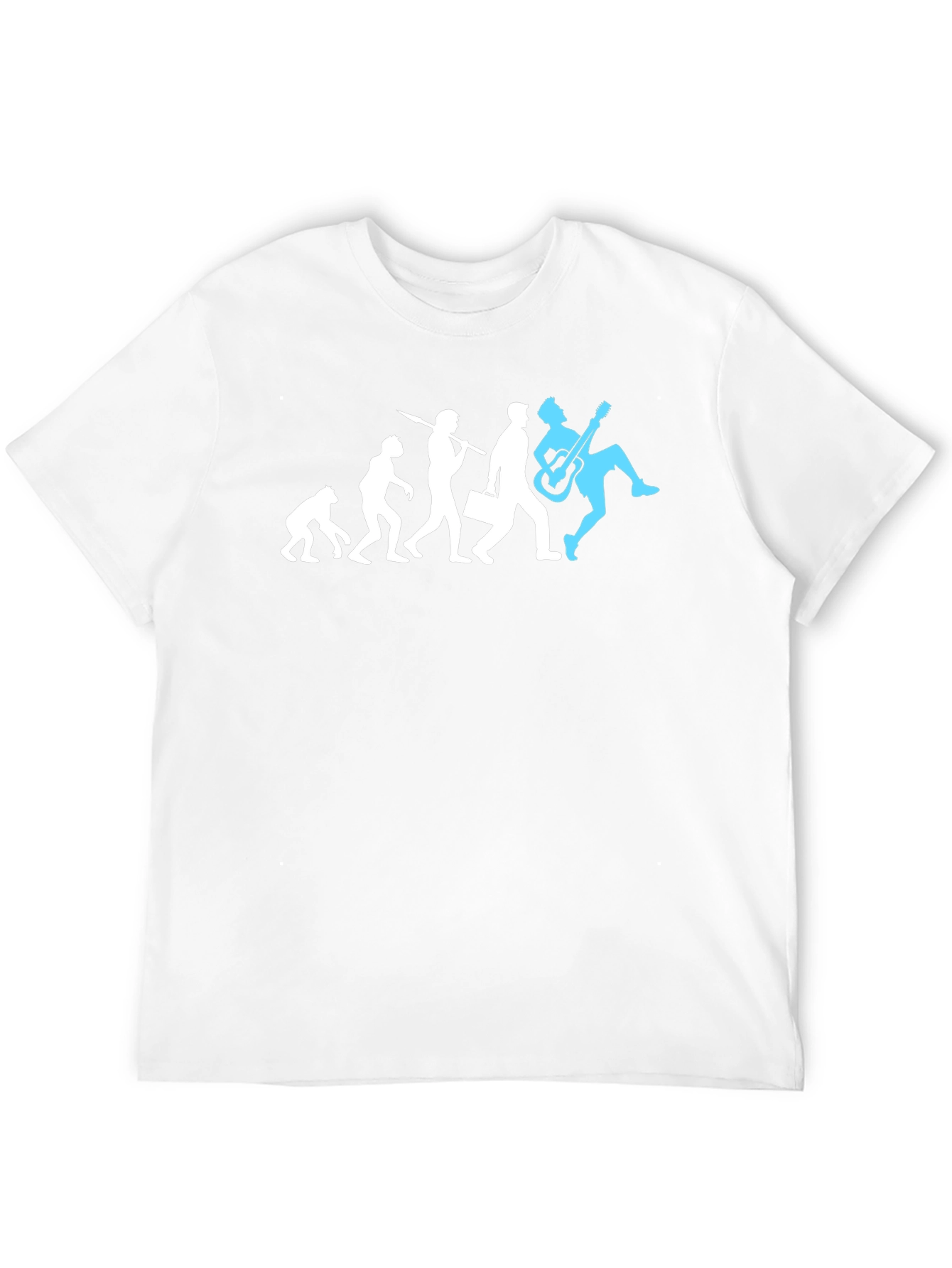 Evolution of Rock T-Shirt - Funny Musician Tee