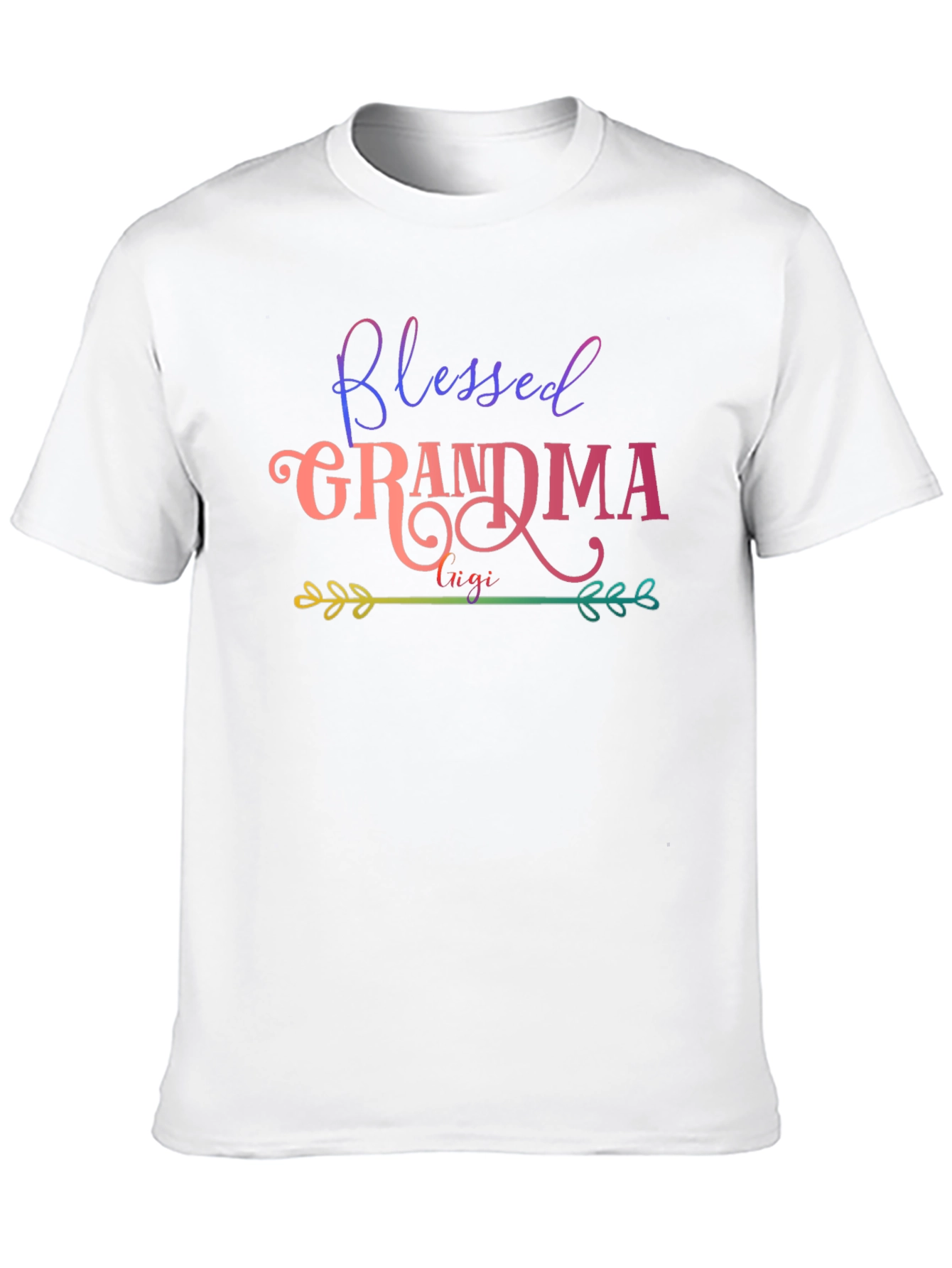 Blessed Grandma Gigi Graphic T-Shirt