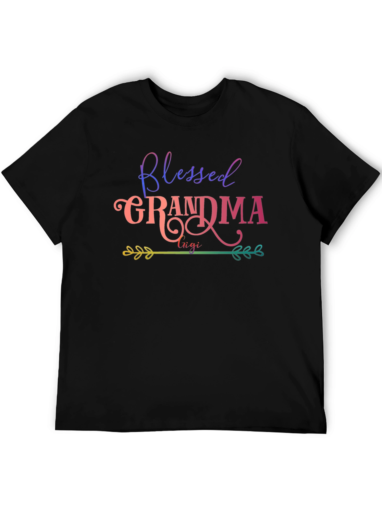 Blessed Grandma Gigi Graphic T-Shirt