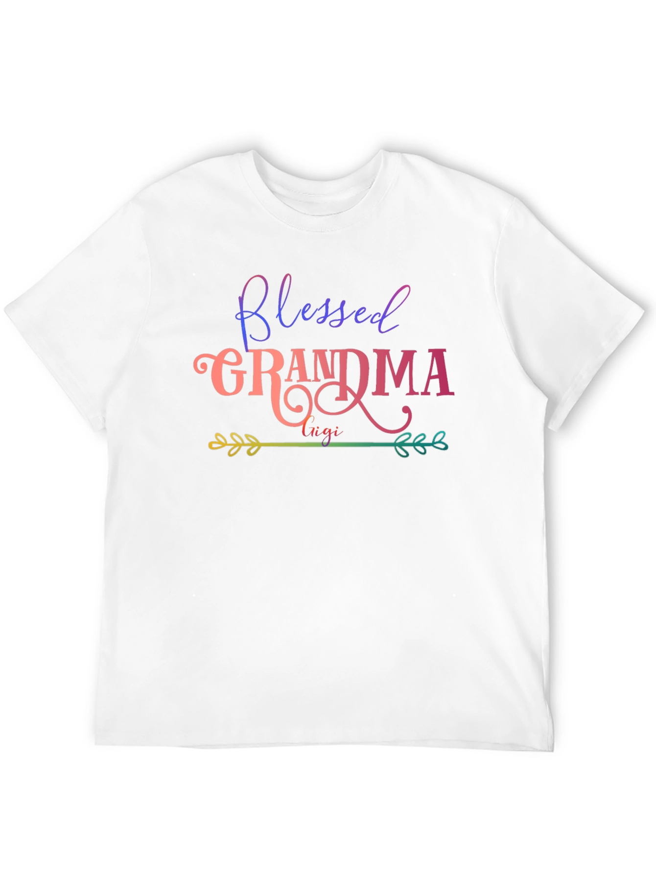 Blessed Grandma Gigi Graphic T-Shirt