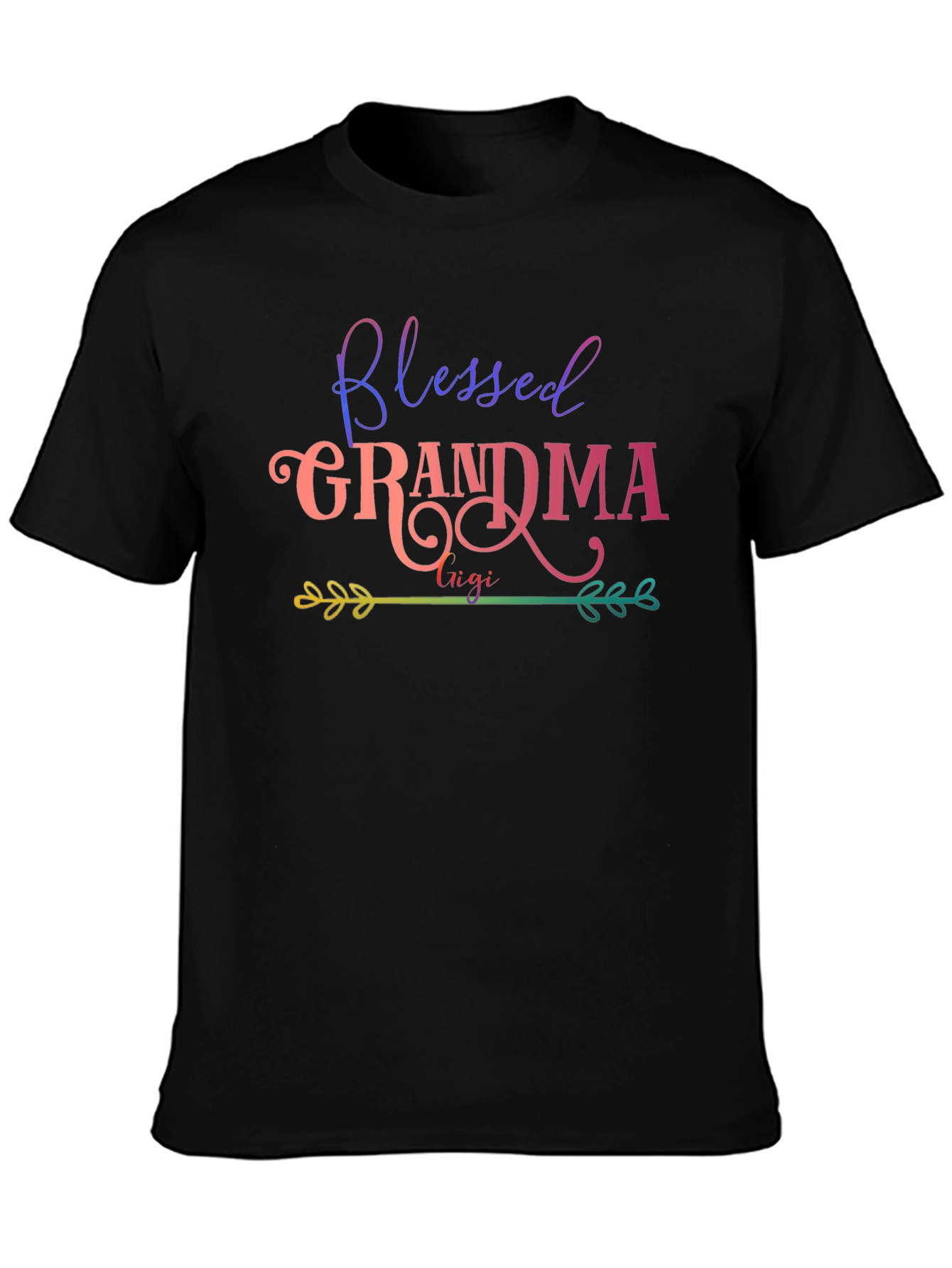 Blessed Grandma Gigi Graphic T-Shirt