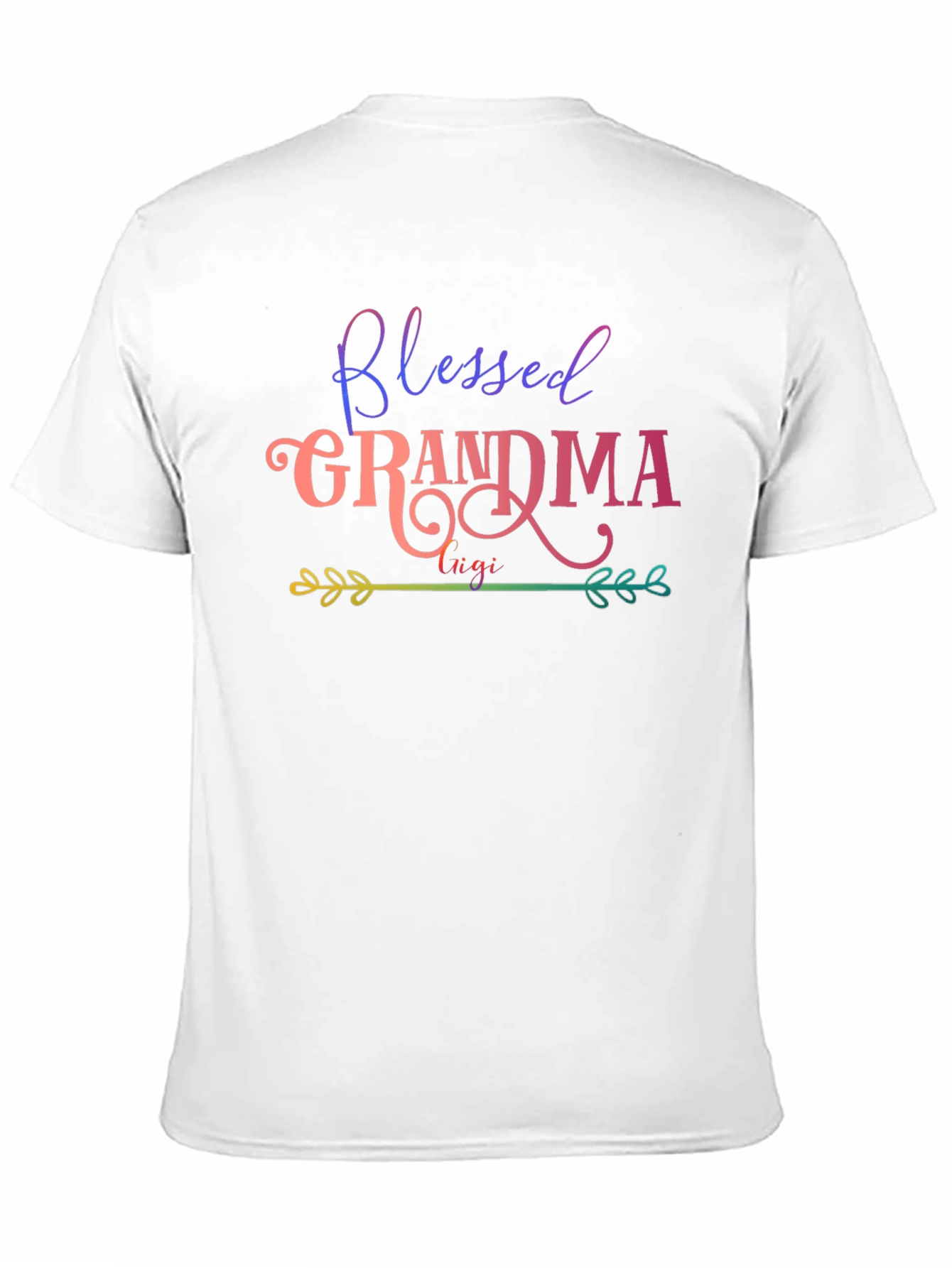 Blessed Grandma Gigi Graphic T-Shirt