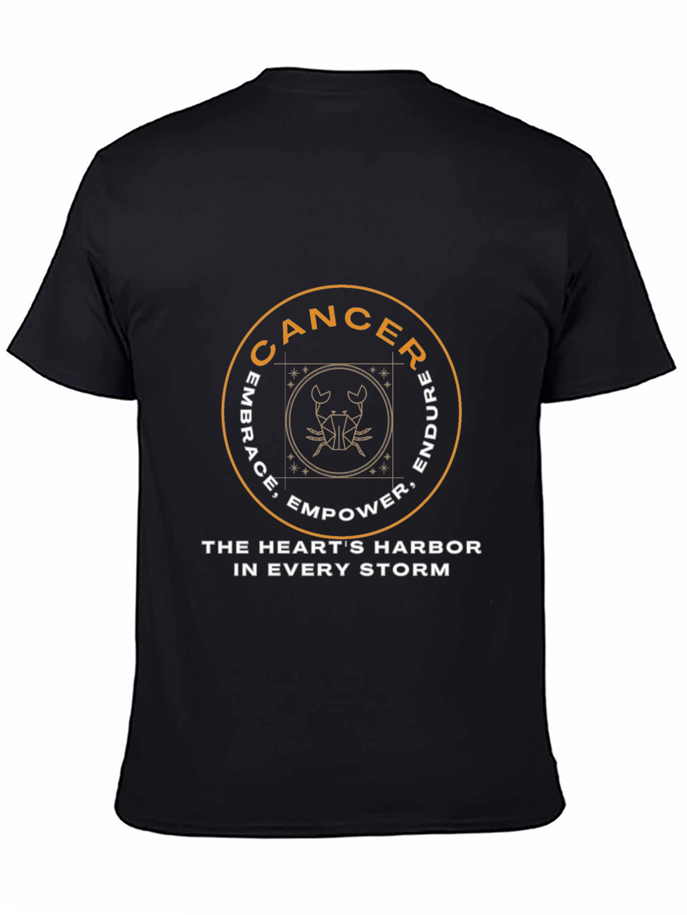 Cancer Zodiac T-Shirt: Embrace Empower Endure