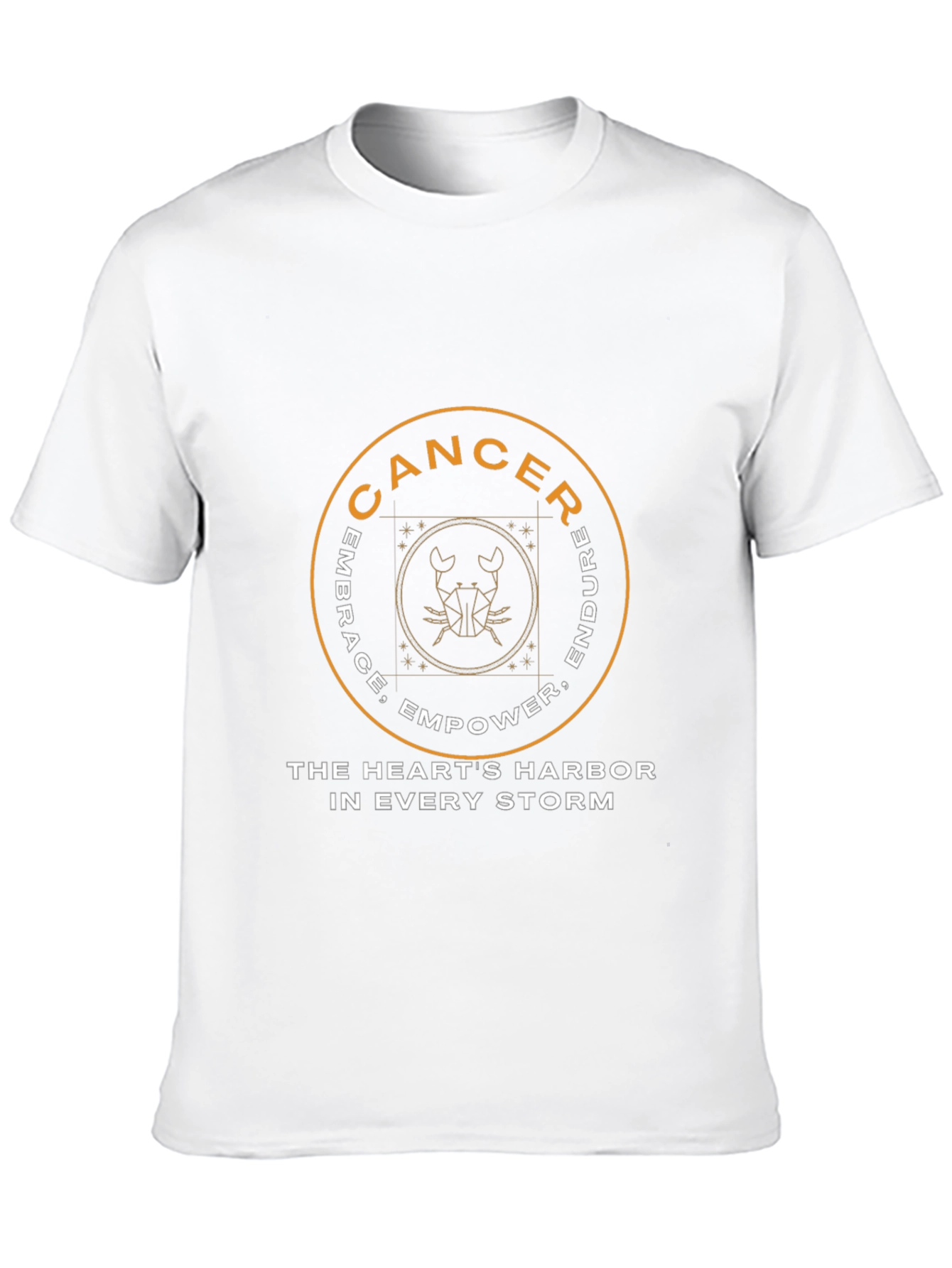 Cancer Zodiac T-Shirt: Embrace Empower Endure