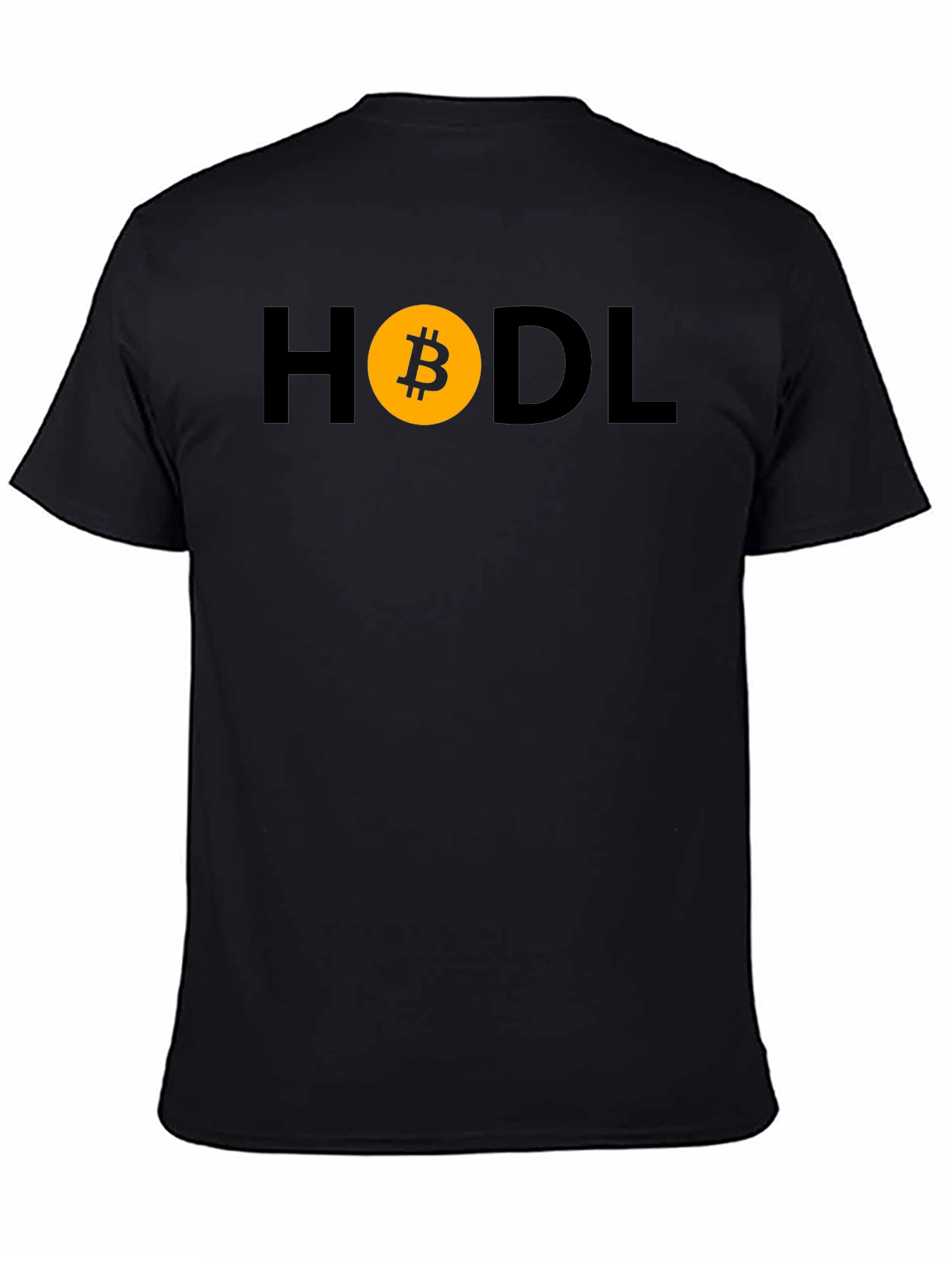HODL Bitcoin Black T-Shirt - Crypto Currency