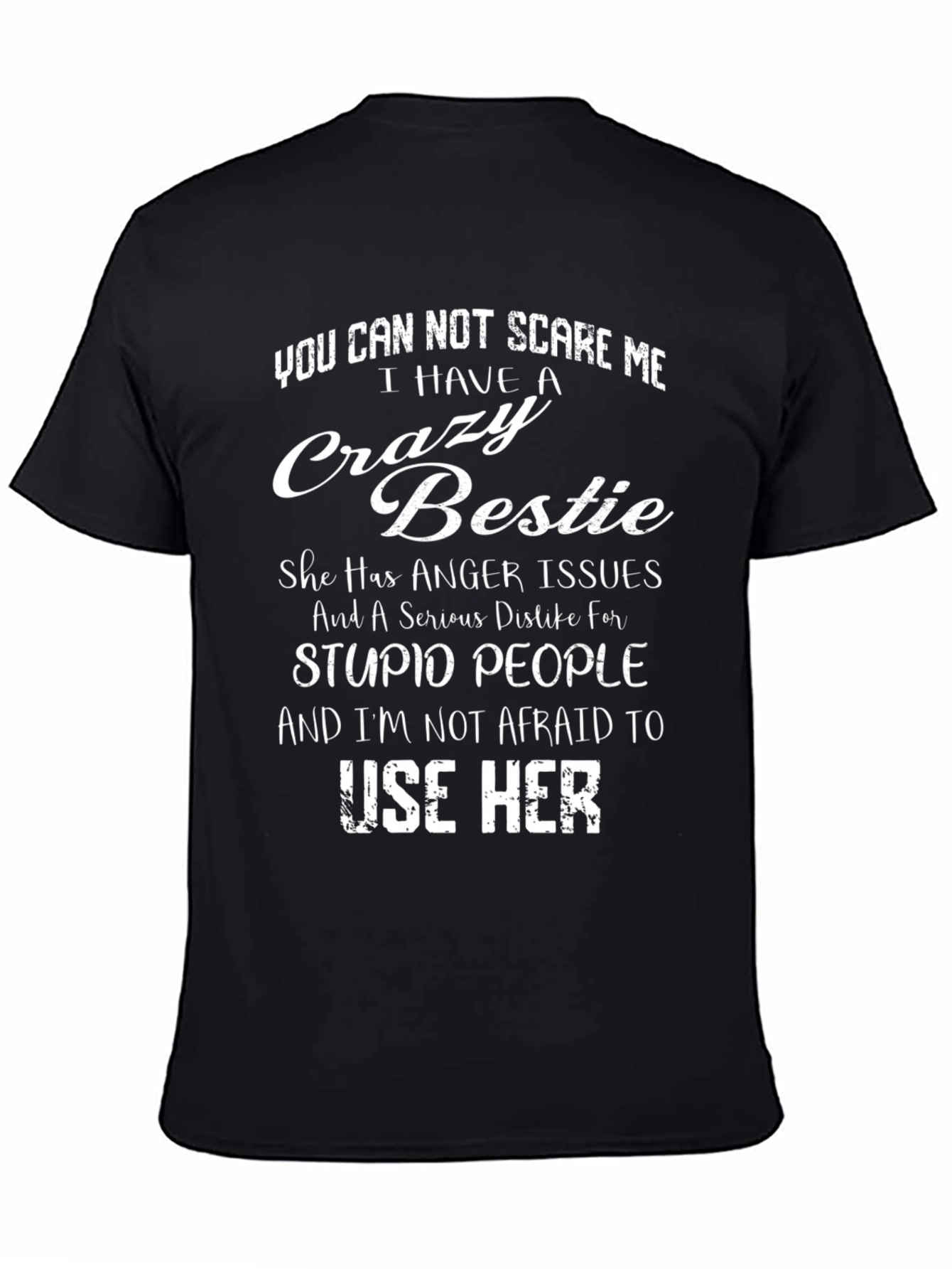 Crazy Bestie Graphic Tee