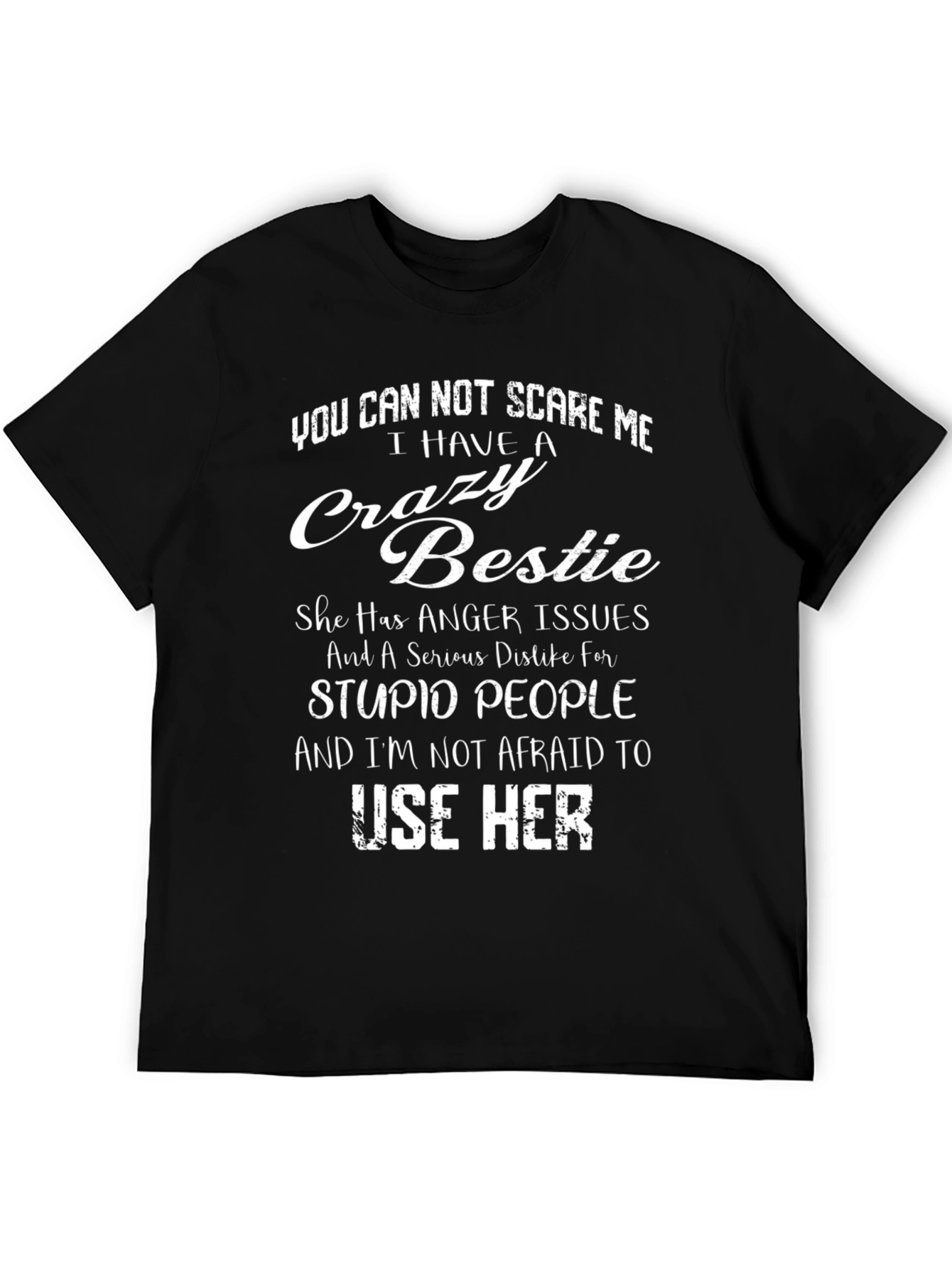 Crazy Bestie Graphic Tee