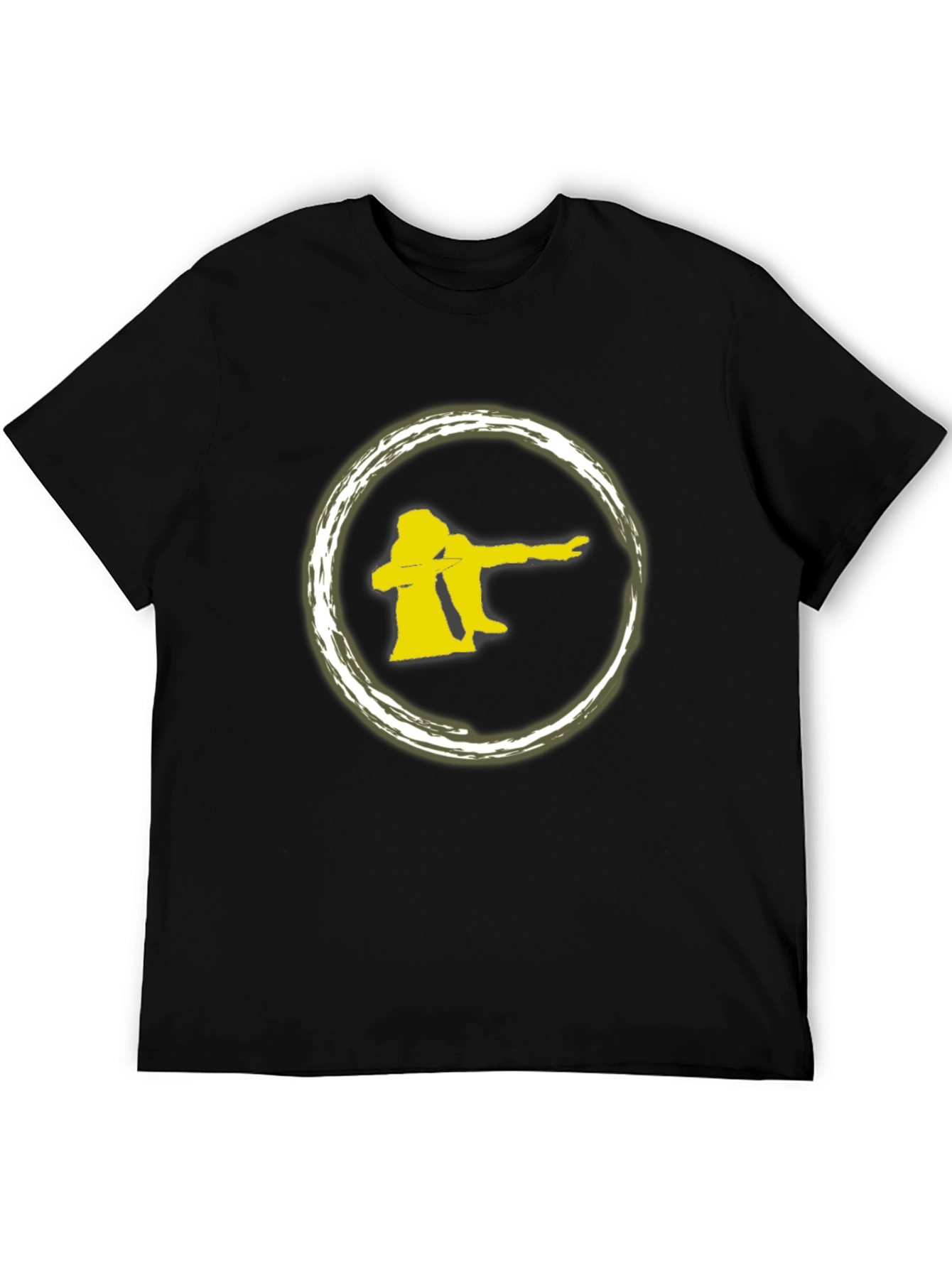 Dab Dance Graphic Tee - Trendy Black T-Shirt