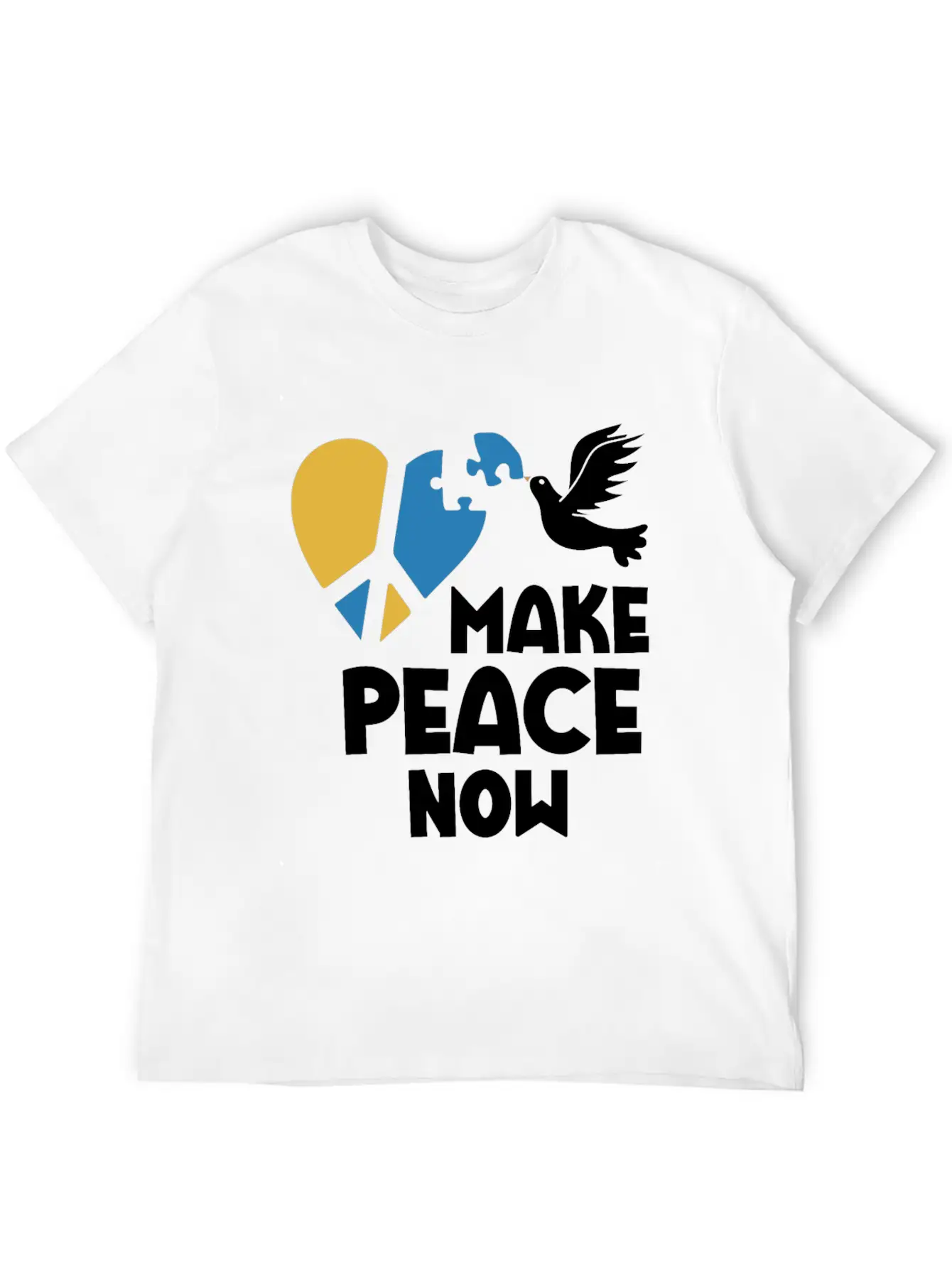 Make Peace Now In Ukraine And Have Mercy On Your B Unisex Casual T-Shirt – Clean Design For Daily Comfort