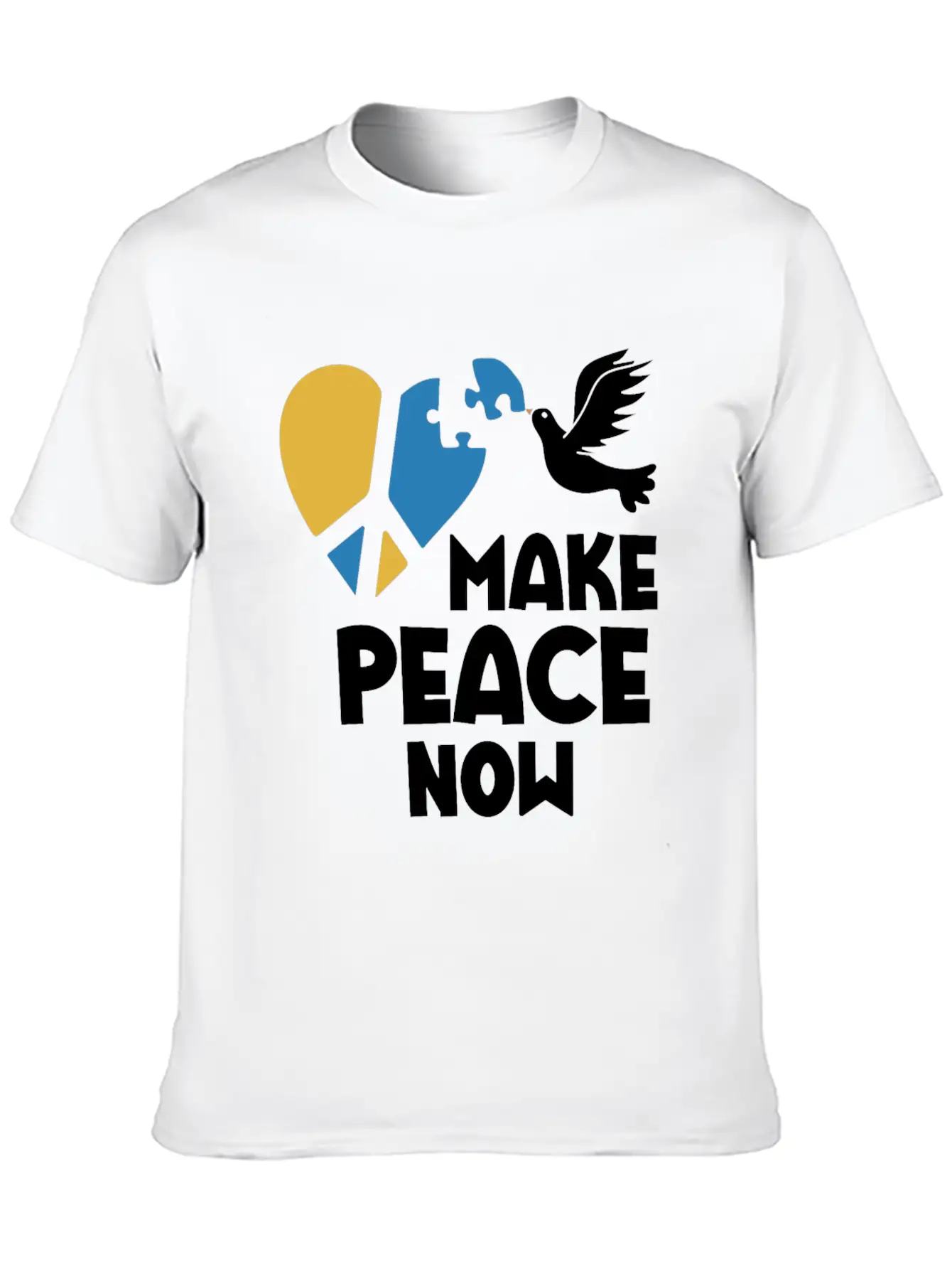 Make Peace Now In Ukraine And Have Mercy On Your B Unisex Casual T-Shirt – Clean Design For Daily Comfort