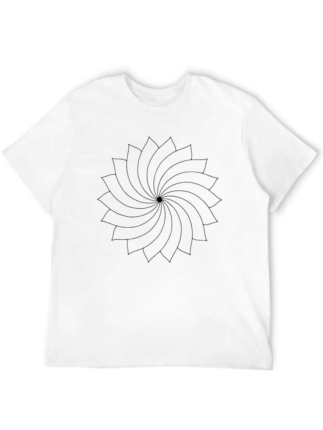 MANDALA Unisex Casual T-Shirt – Clean Design For Daily Comfort