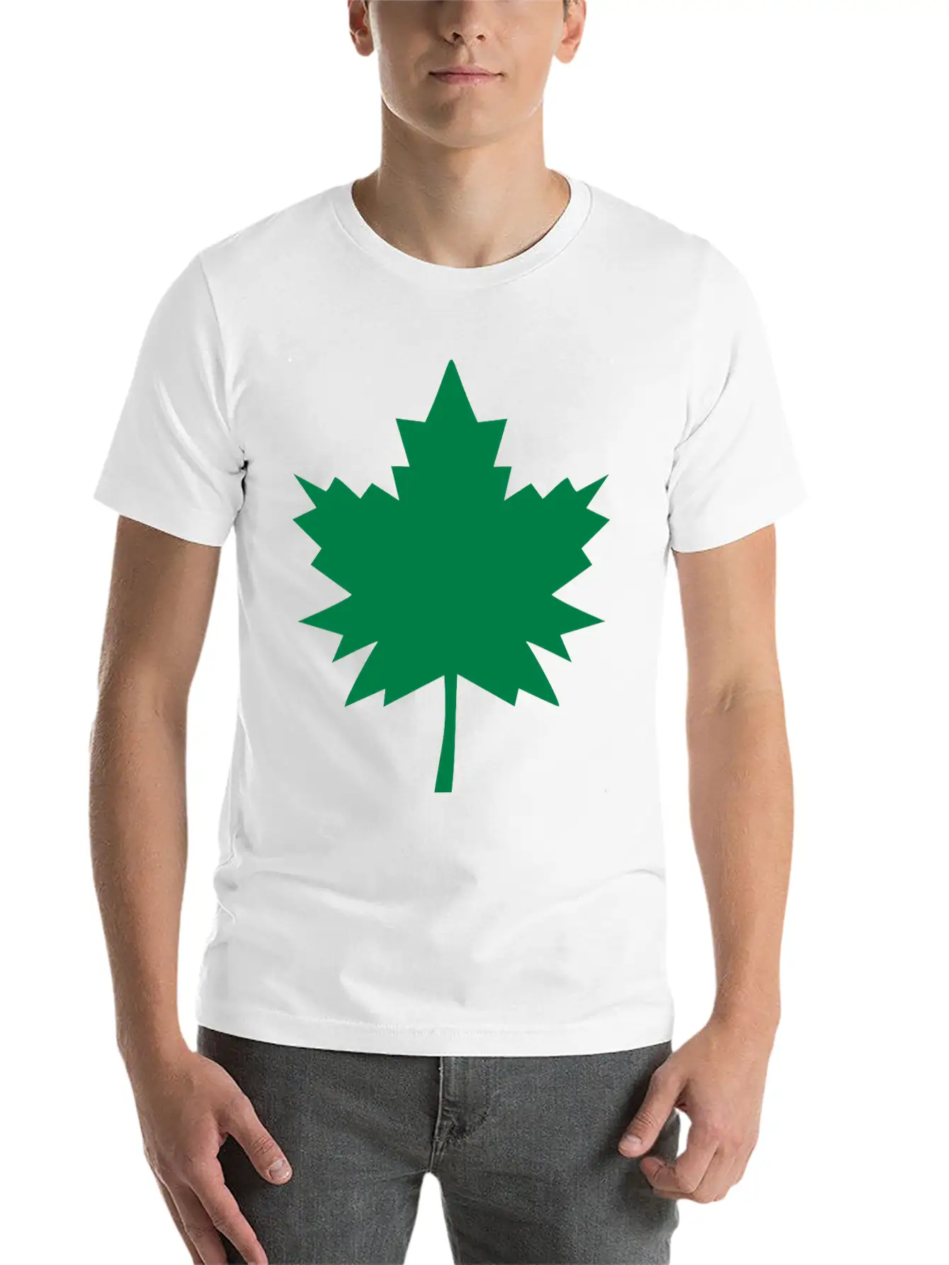 Maple Leaf Gift Unisex Casual T-Shirt – Clean Design For Daily Comfort