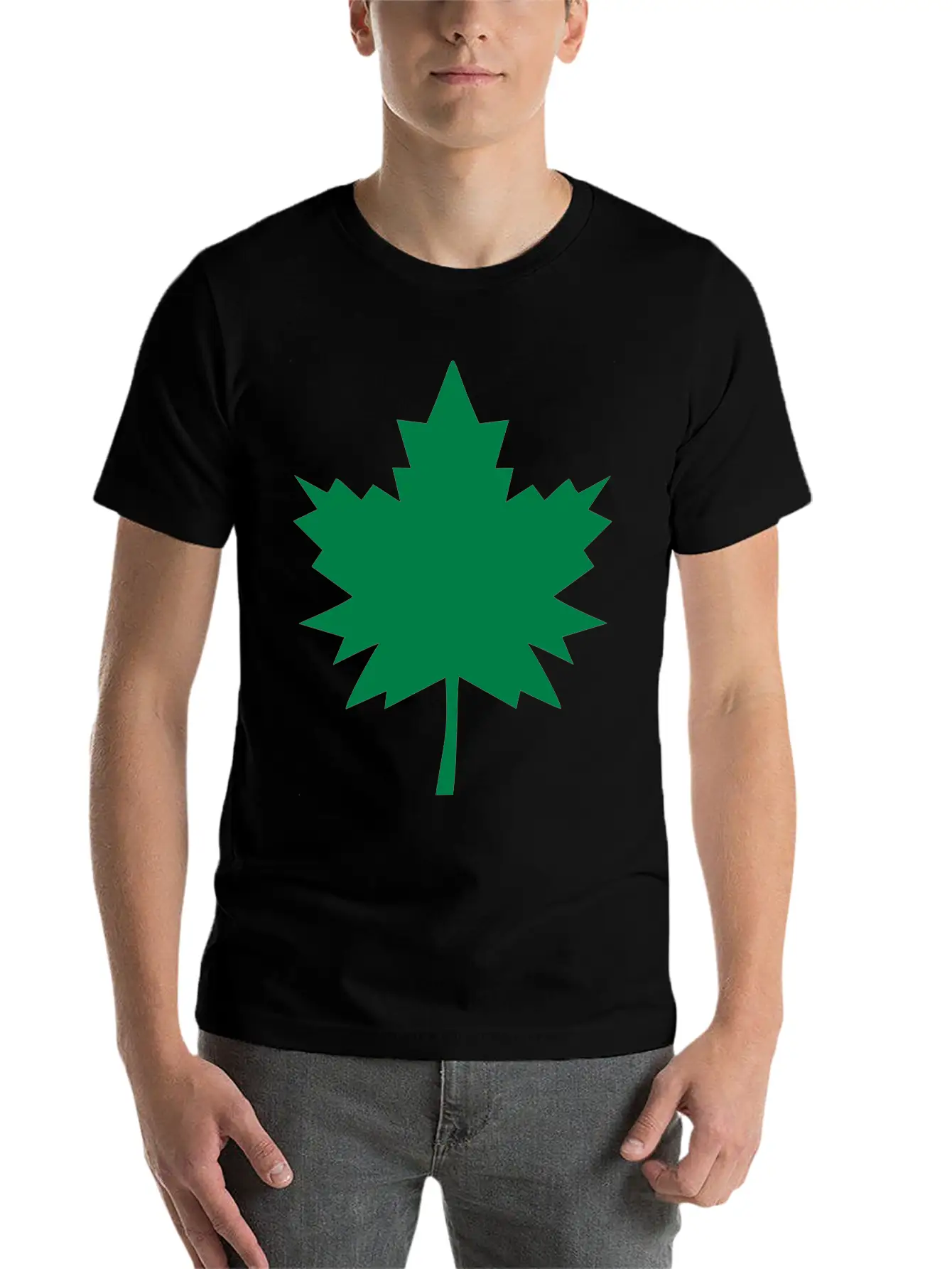 Maple Leaf Gift Unisex Casual T-Shirt – Clean Design For Daily Comfort