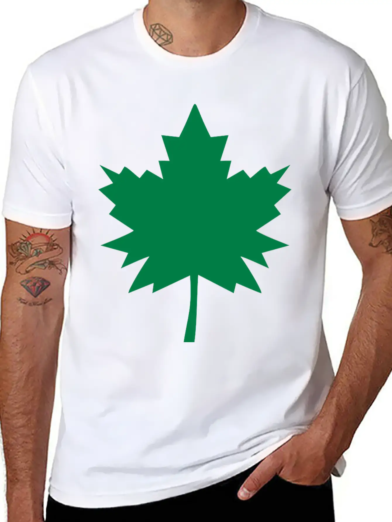 Maple Leaf Gift Unisex Casual T-Shirt – Clean Design For Daily Comfort