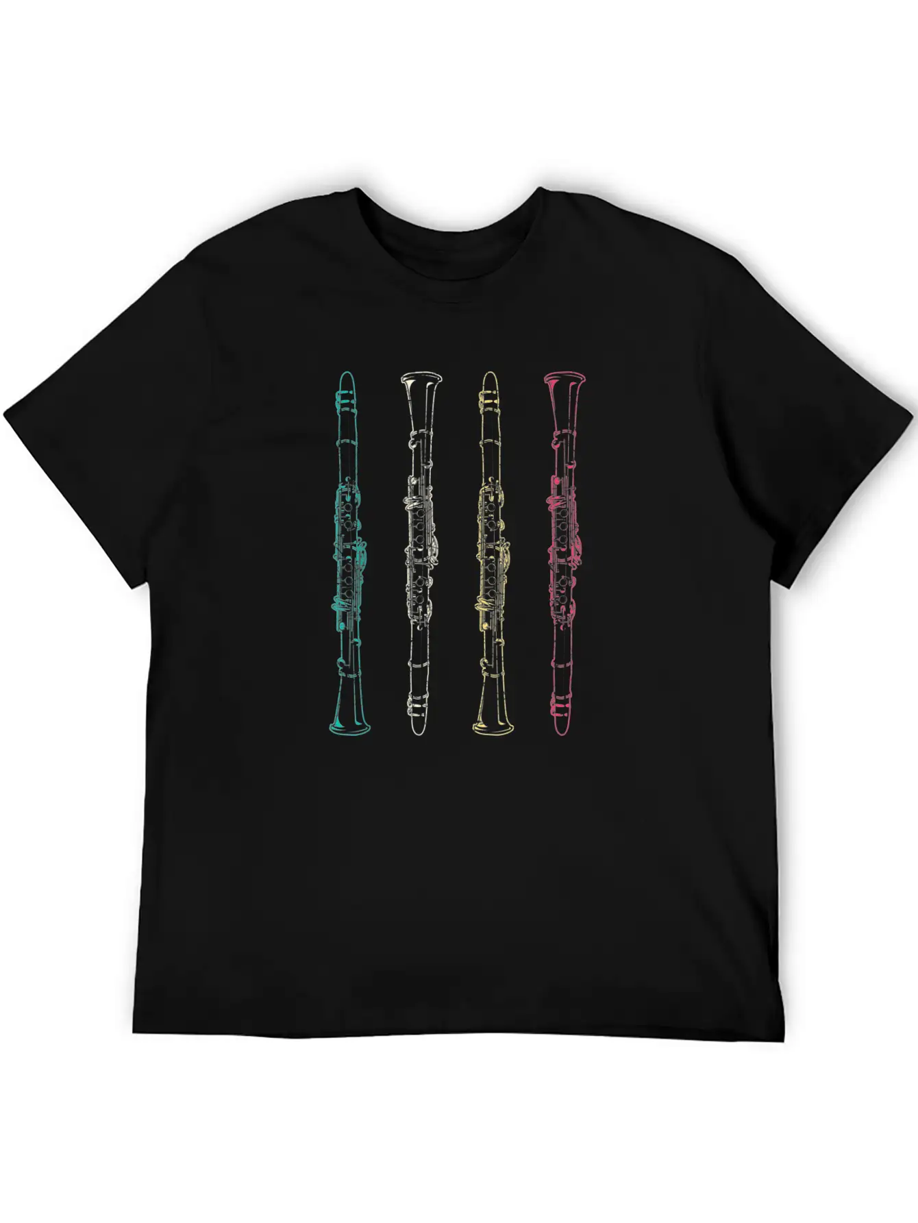 Marching Band Clarinetist Musician Clarinet Unisex Casual T-Shirt – Clean Design For Daily Comfort
