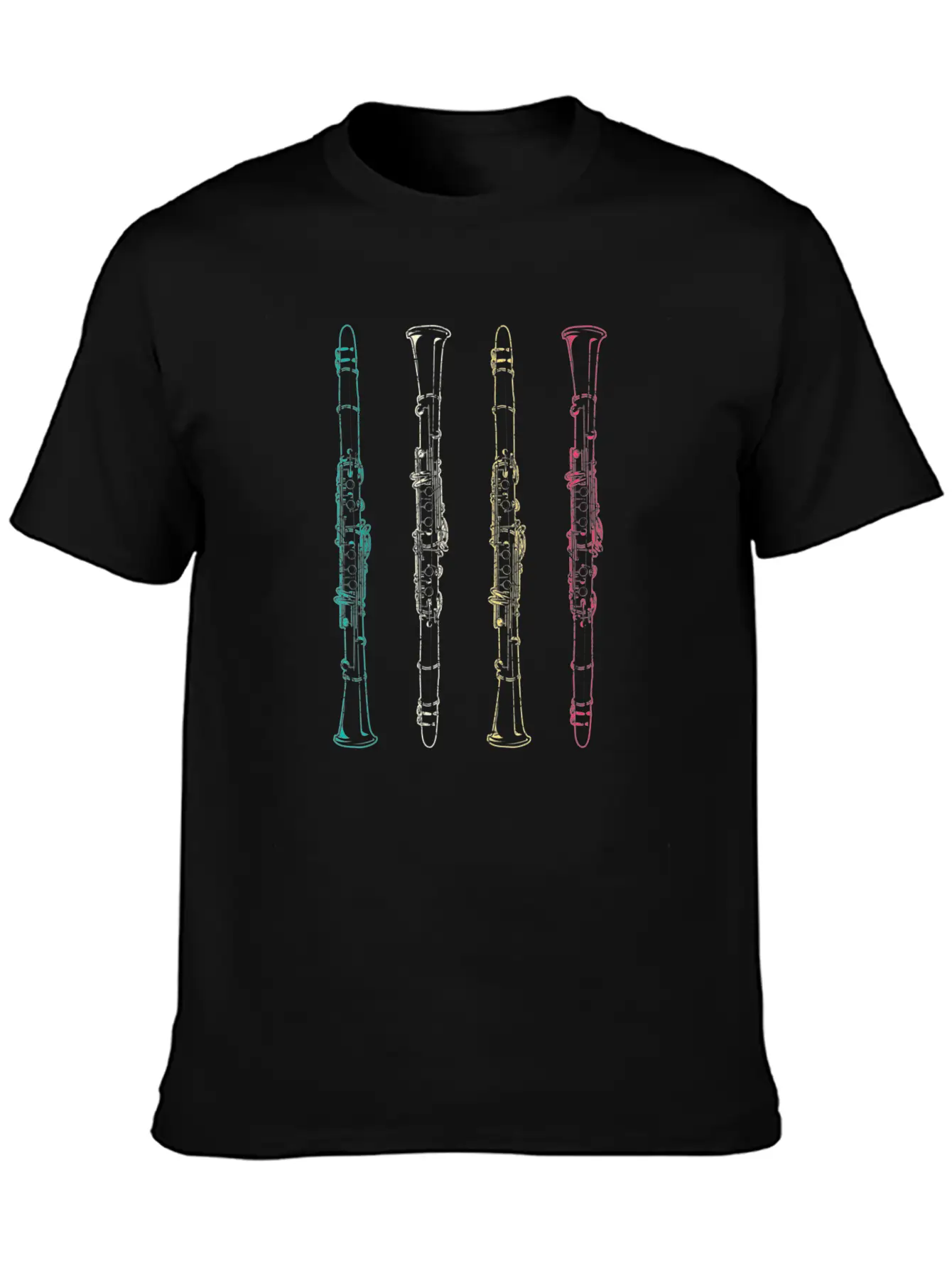 Marching Band Clarinetist Musician Clarinet Unisex Casual T-Shirt – Clean Design For Daily Comfort