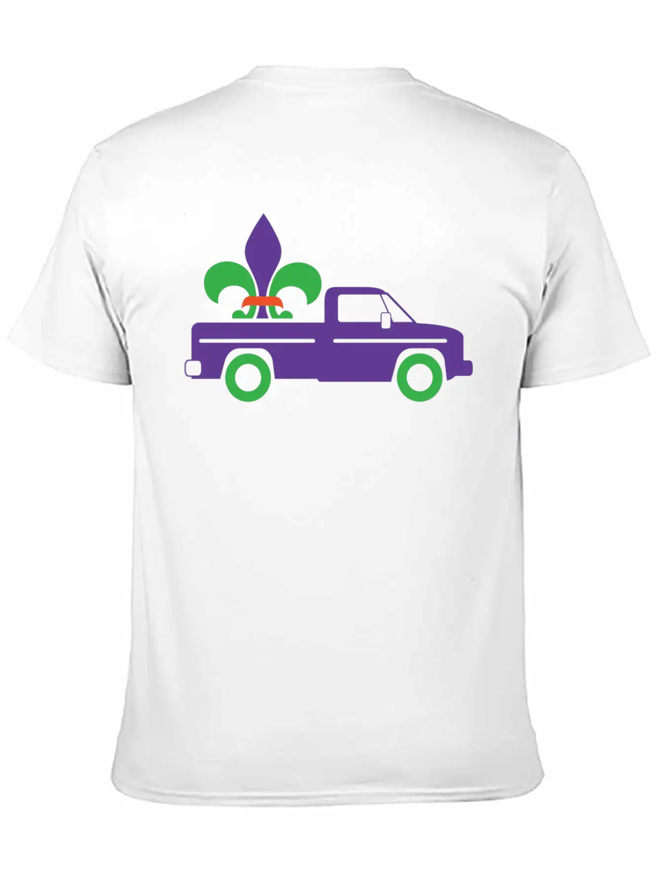 Mardi Gras Truck Gift Unisex Casual T-Shirt – Clean Design For Daily Comfort