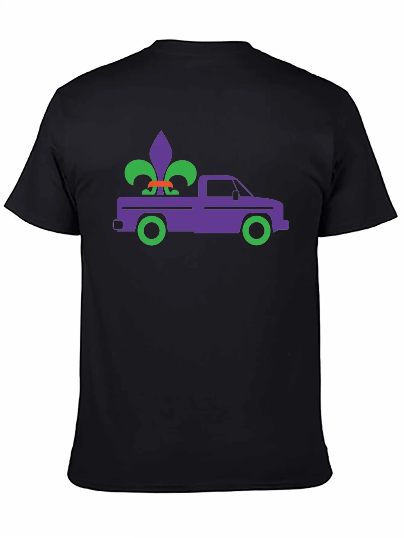 Mardi Gras Truck Gift Unisex Casual T-Shirt – Clean Design For Daily Comfort