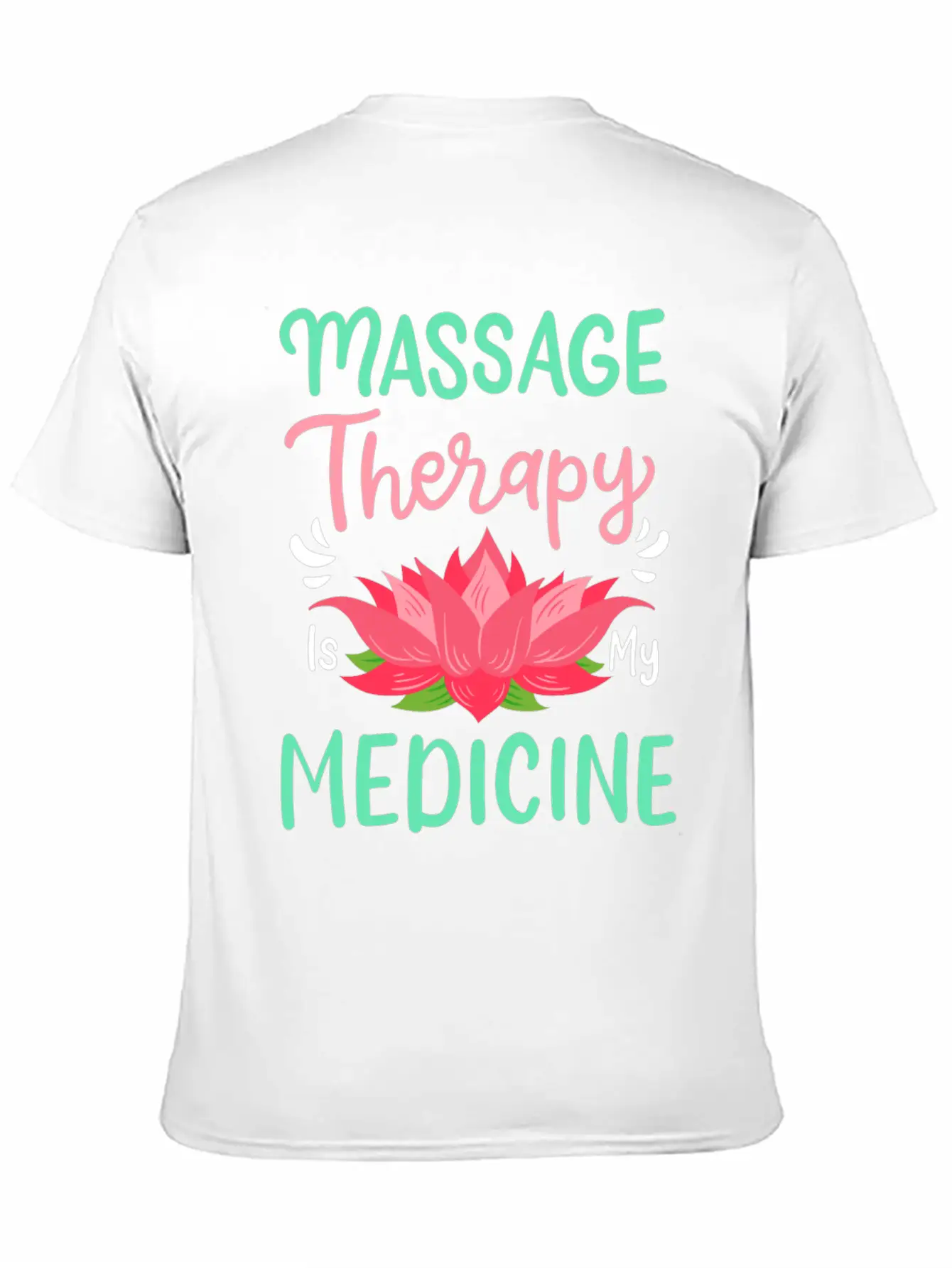 Massage Therapy Unisex Casual T-Shirt – Clean Design For Daily Comfort