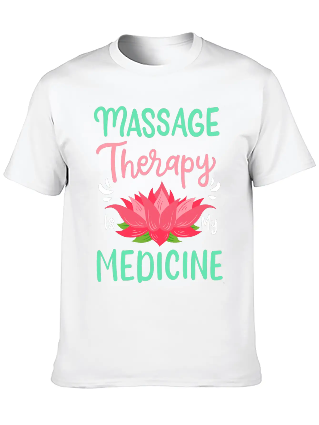 Massage Therapy Unisex Casual T-Shirt – Clean Design For Daily Comfort