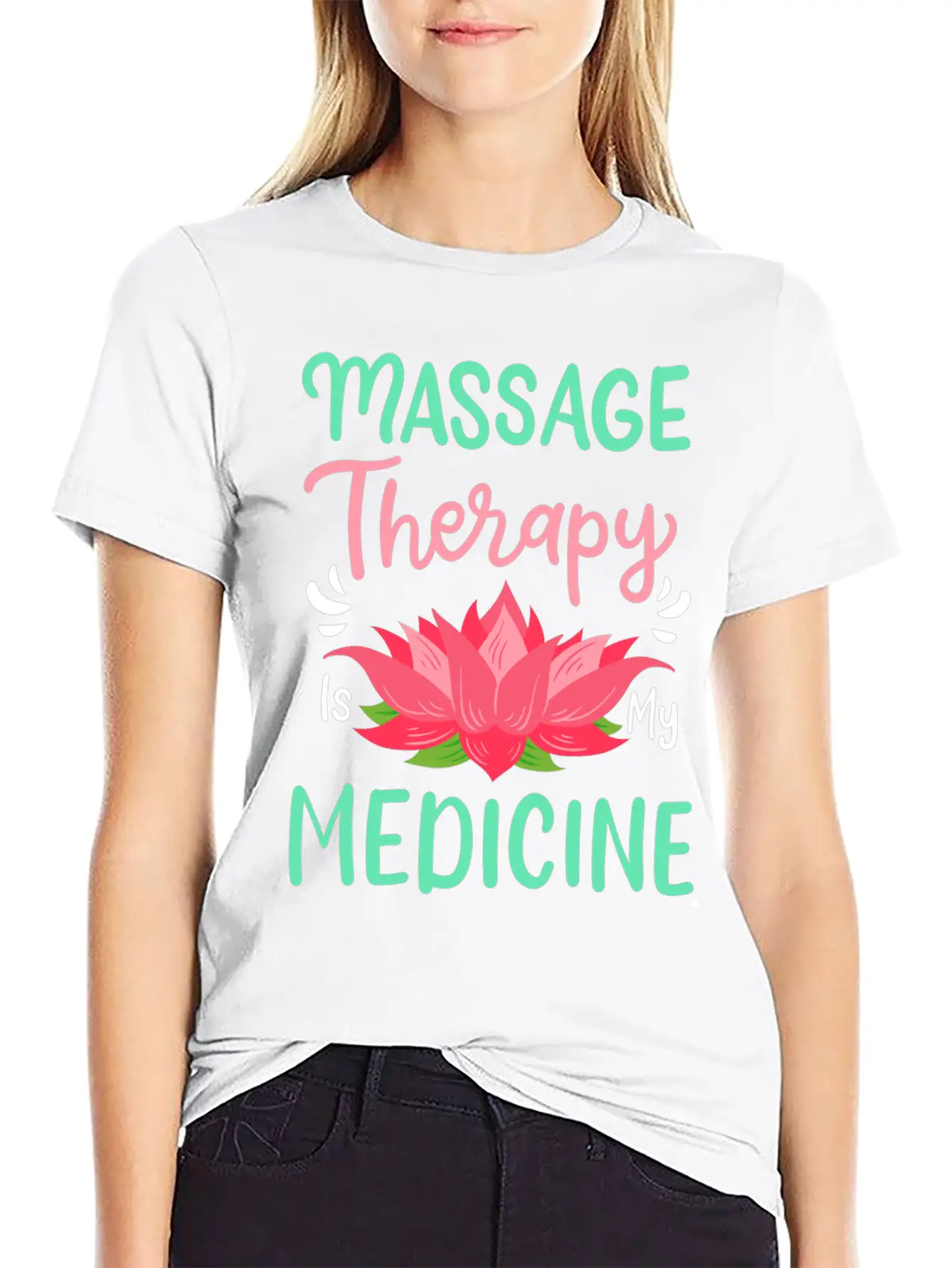Massage Therapy Unisex Casual T-Shirt – Clean Design For Daily Comfort