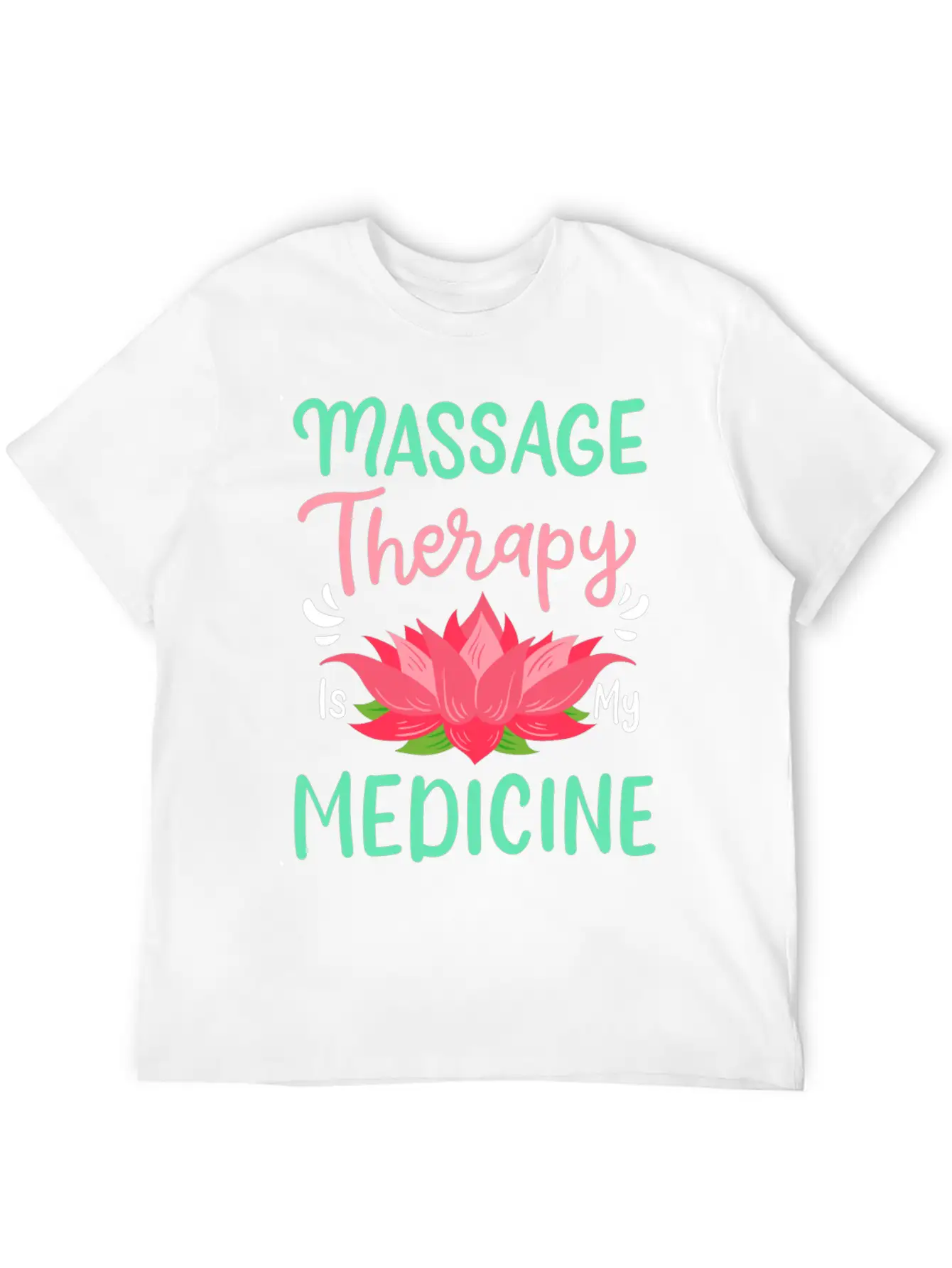 Massage Therapy Unisex Casual T-Shirt – Clean Design For Daily Comfort
