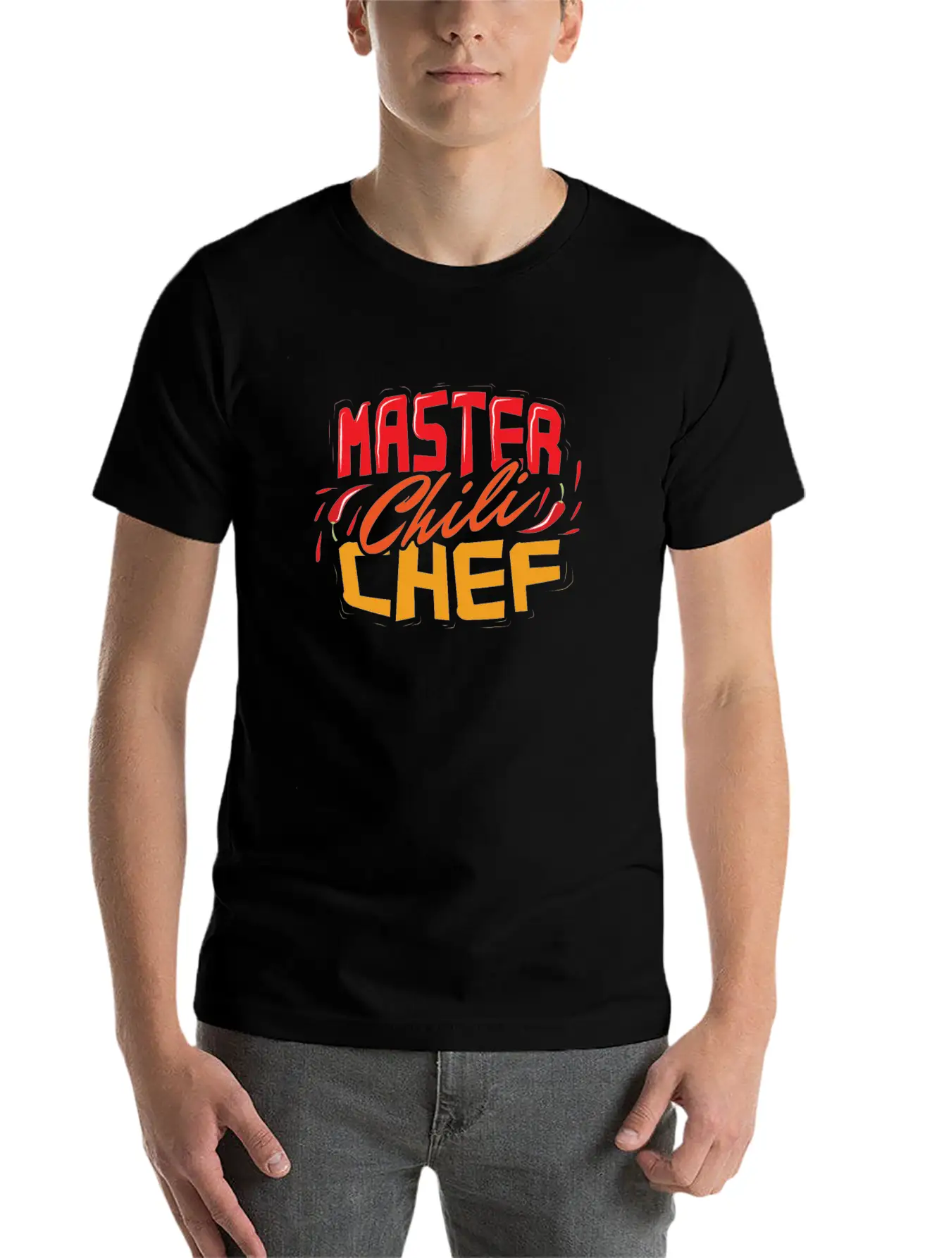 Master Chili Competition Chef Cook Hot Sauce Spicy Unisex Casual T-Shirt – Clean Design For Daily Comfort