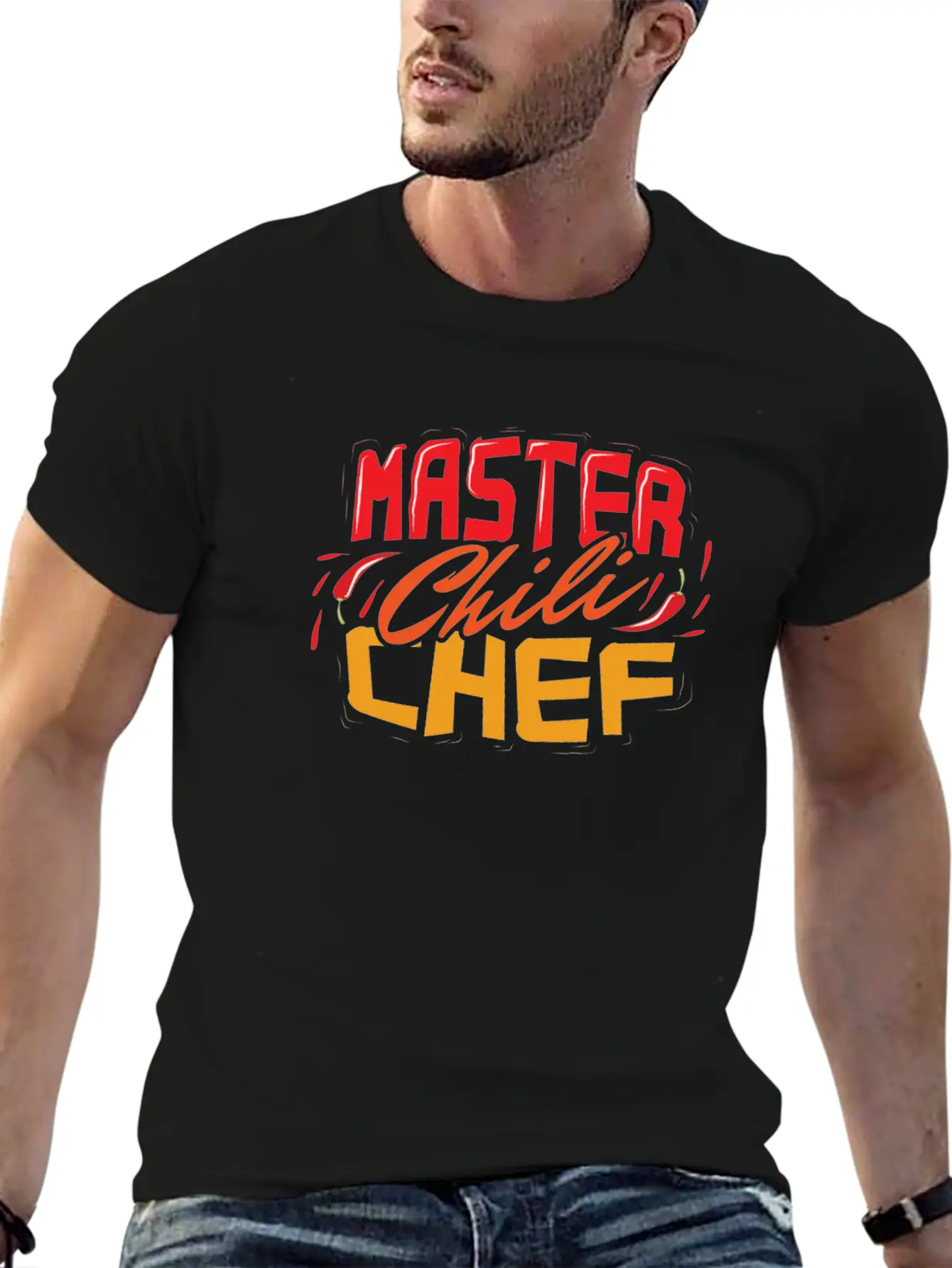 Master Chili Competition Chef Cook Hot Sauce Spicy Unisex Casual T-Shirt – Clean Design For Daily Comfort