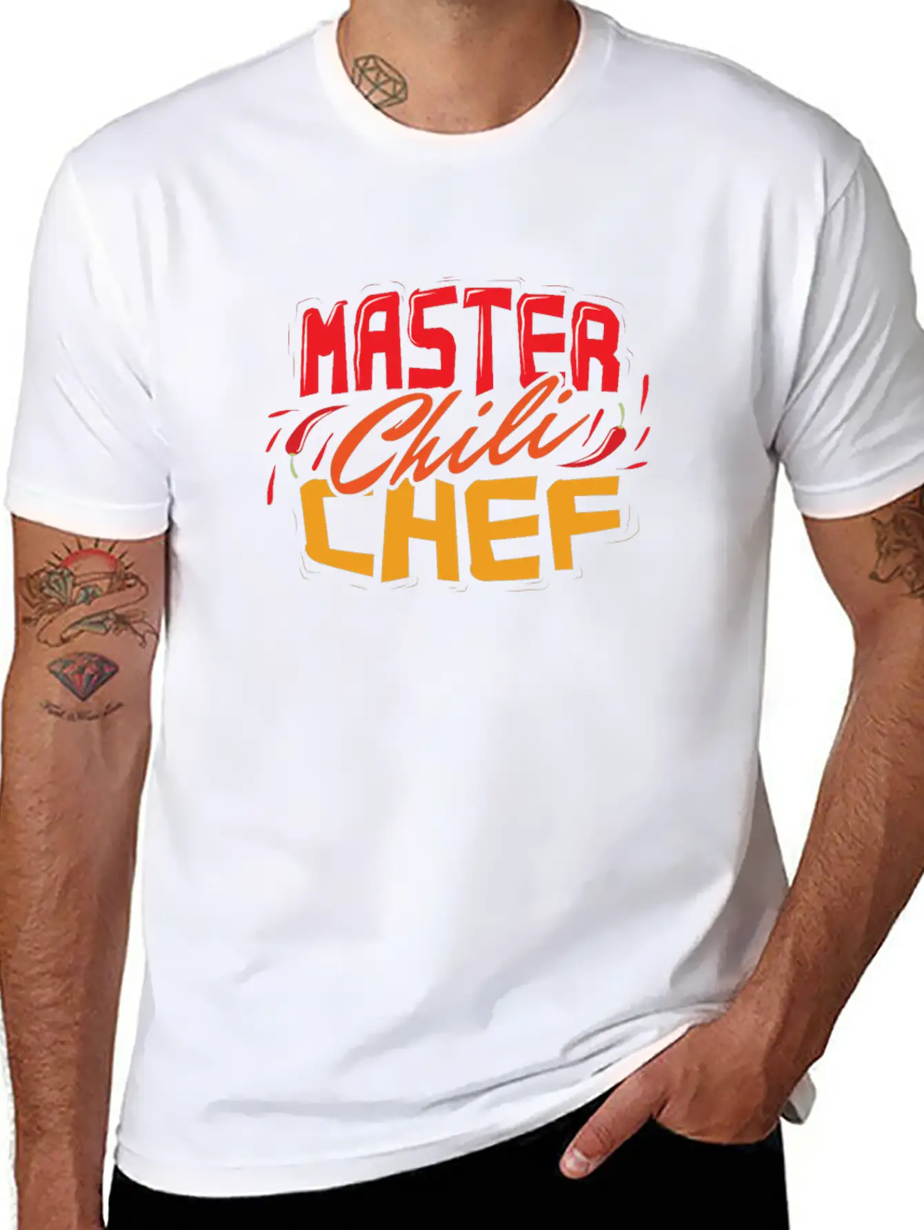 Master Chili Competition Chef Cook Hot Sauce Spicy Unisex Casual T-Shirt – Clean Design For Daily Comfort