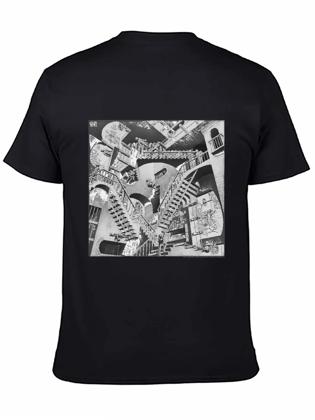 Mc Escher Relativity Unisex Casual T-Shirt – Clean Design For Daily Comfort