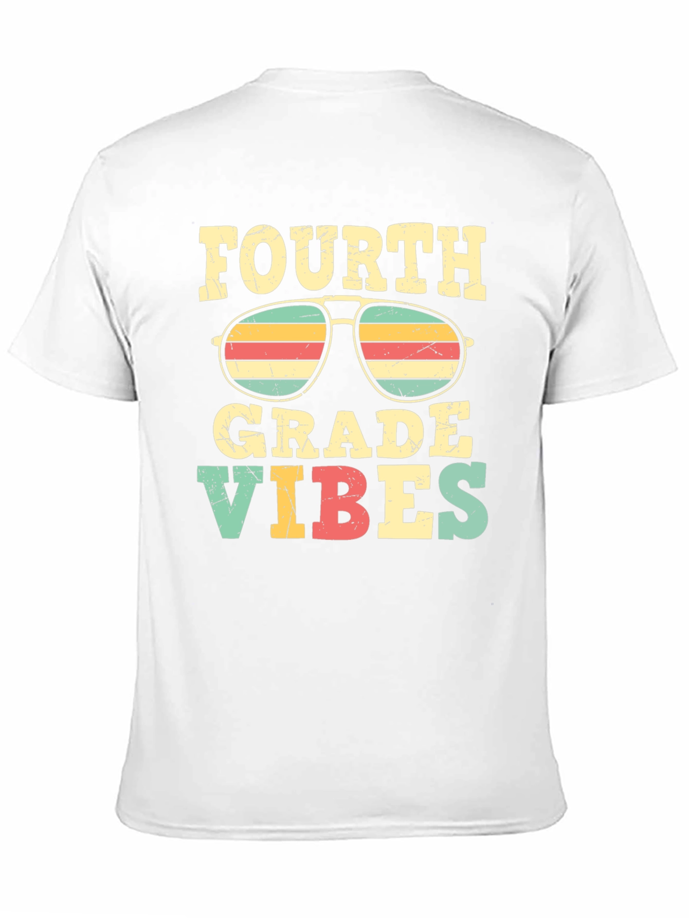 Fourth Grade Vibes Retro T-Shirt