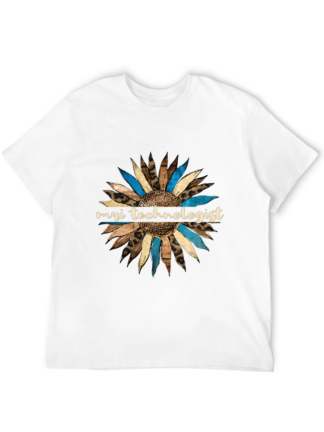 MRI Technologist Sunflower Graphic Tee