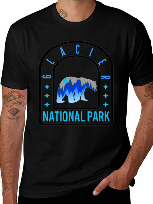 Glacier National Park Bear Graphic Tee