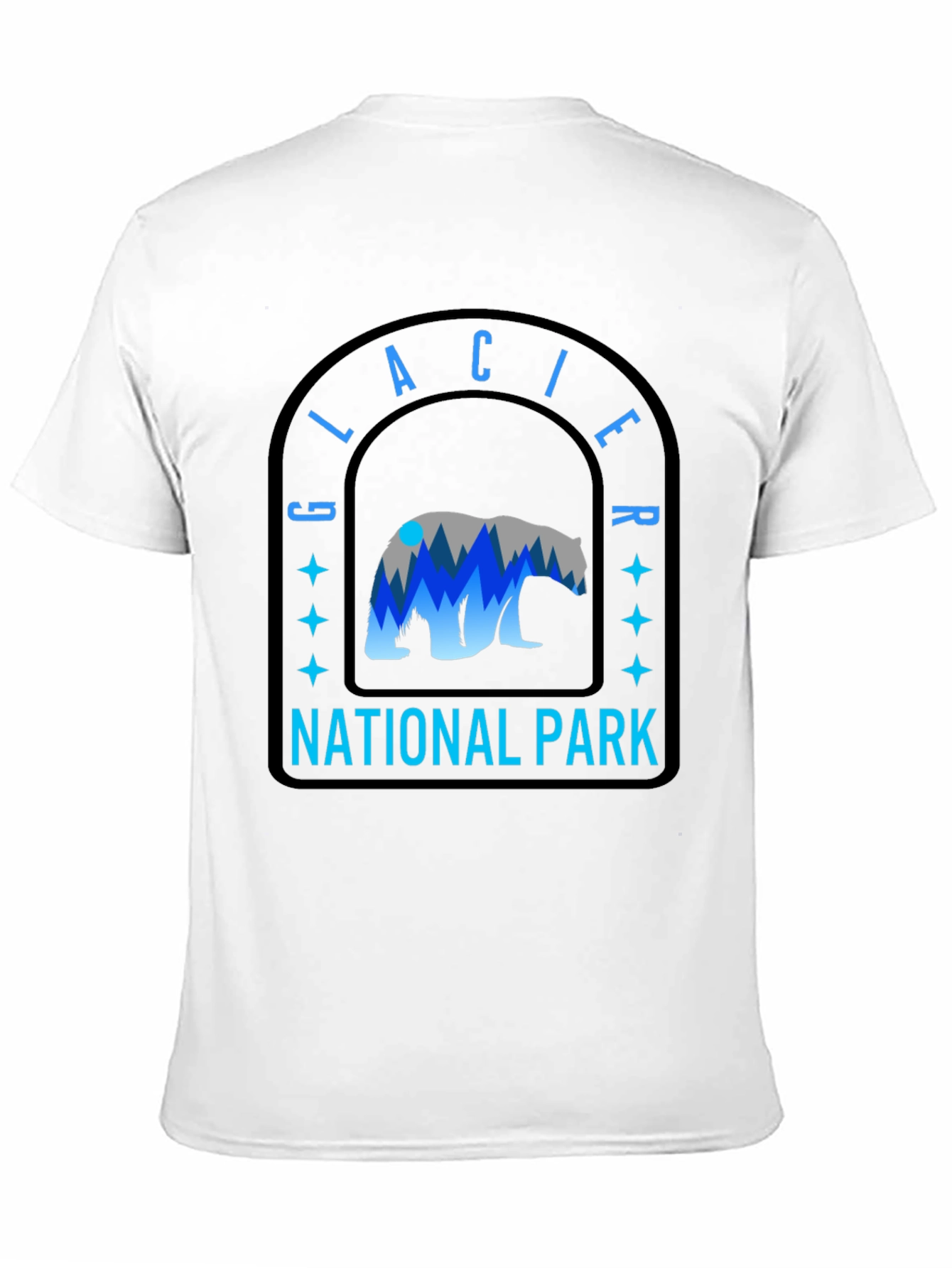 Glacier National Park Bear Graphic Tee
