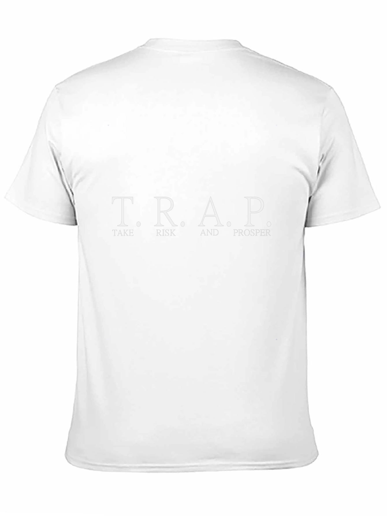 T.R.A.P. Take Risk and Prosper Black T-Shirt