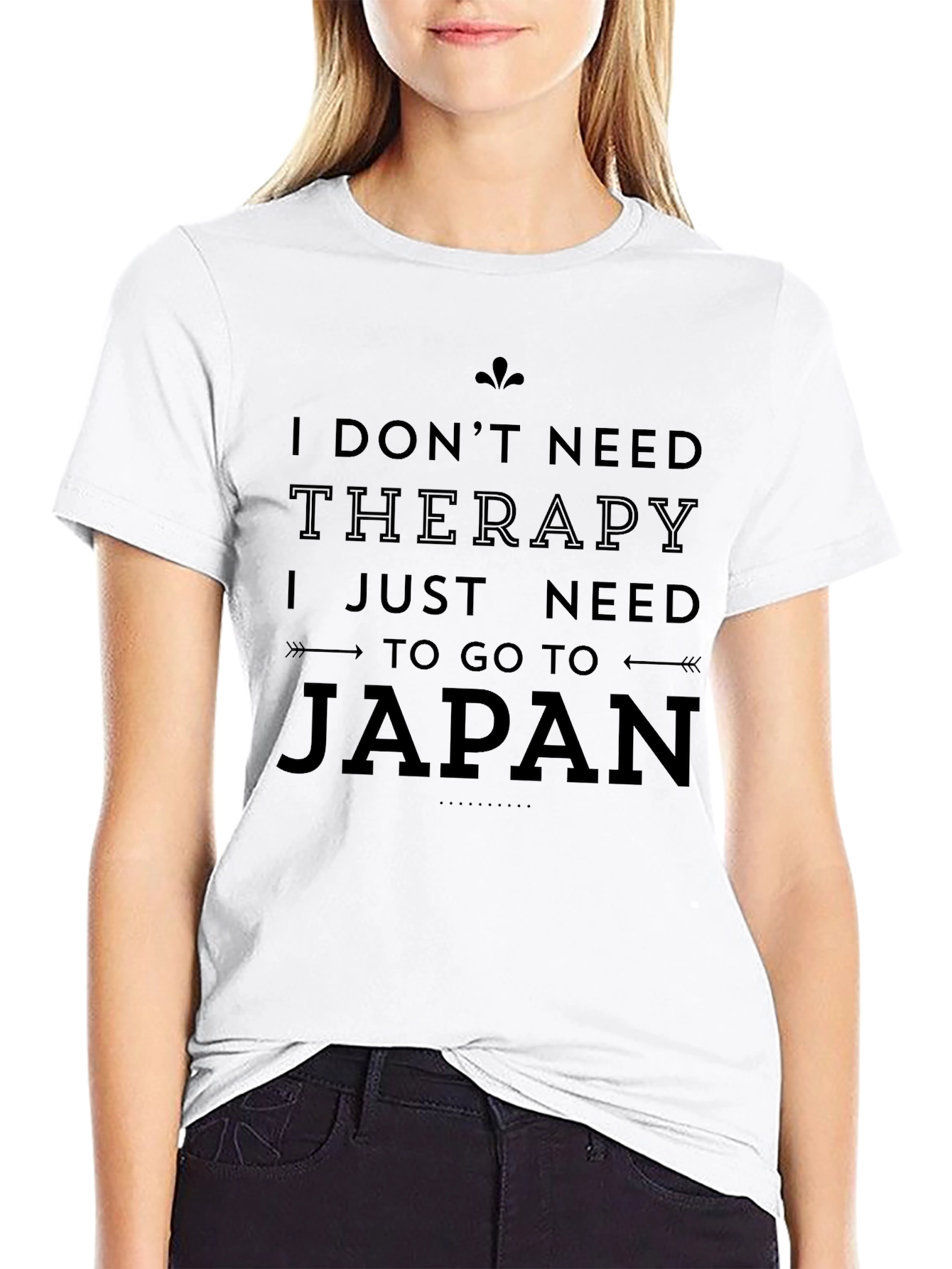 Funny Japan Therapy Graphic T-Shirt